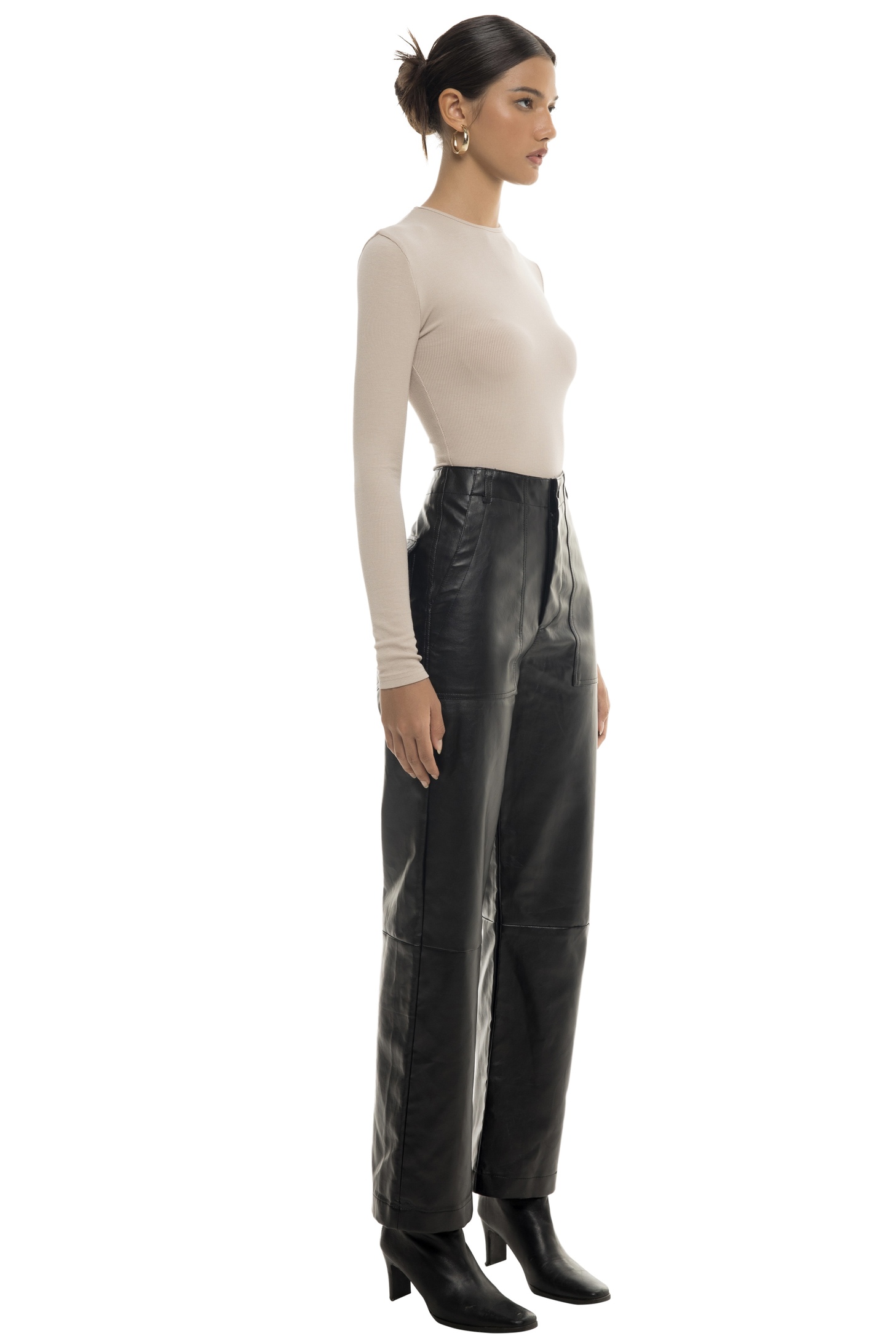 HERITAGE SLIM BODYSUIT - BEIGE