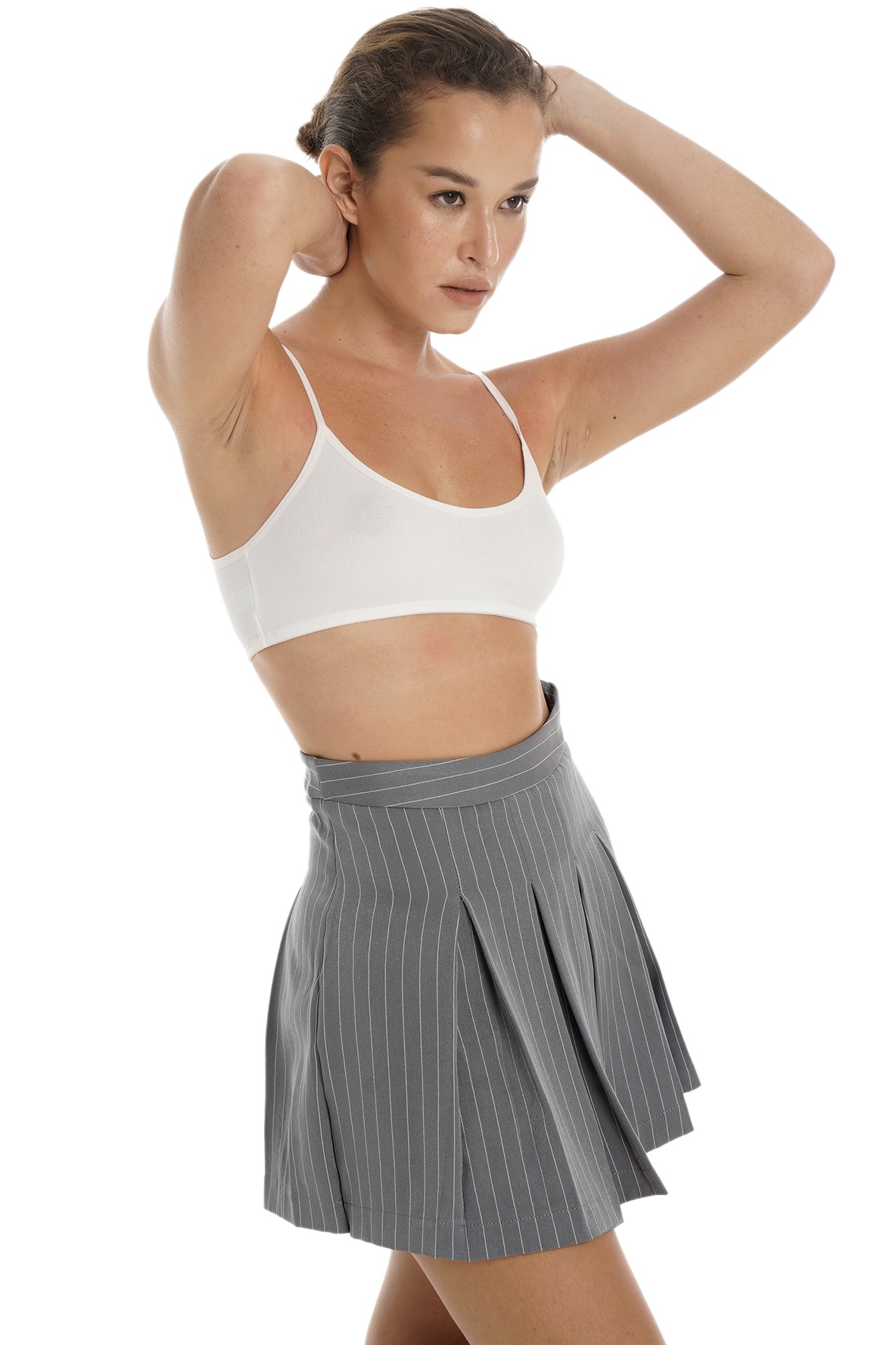 EMILI SKIRT - GREY