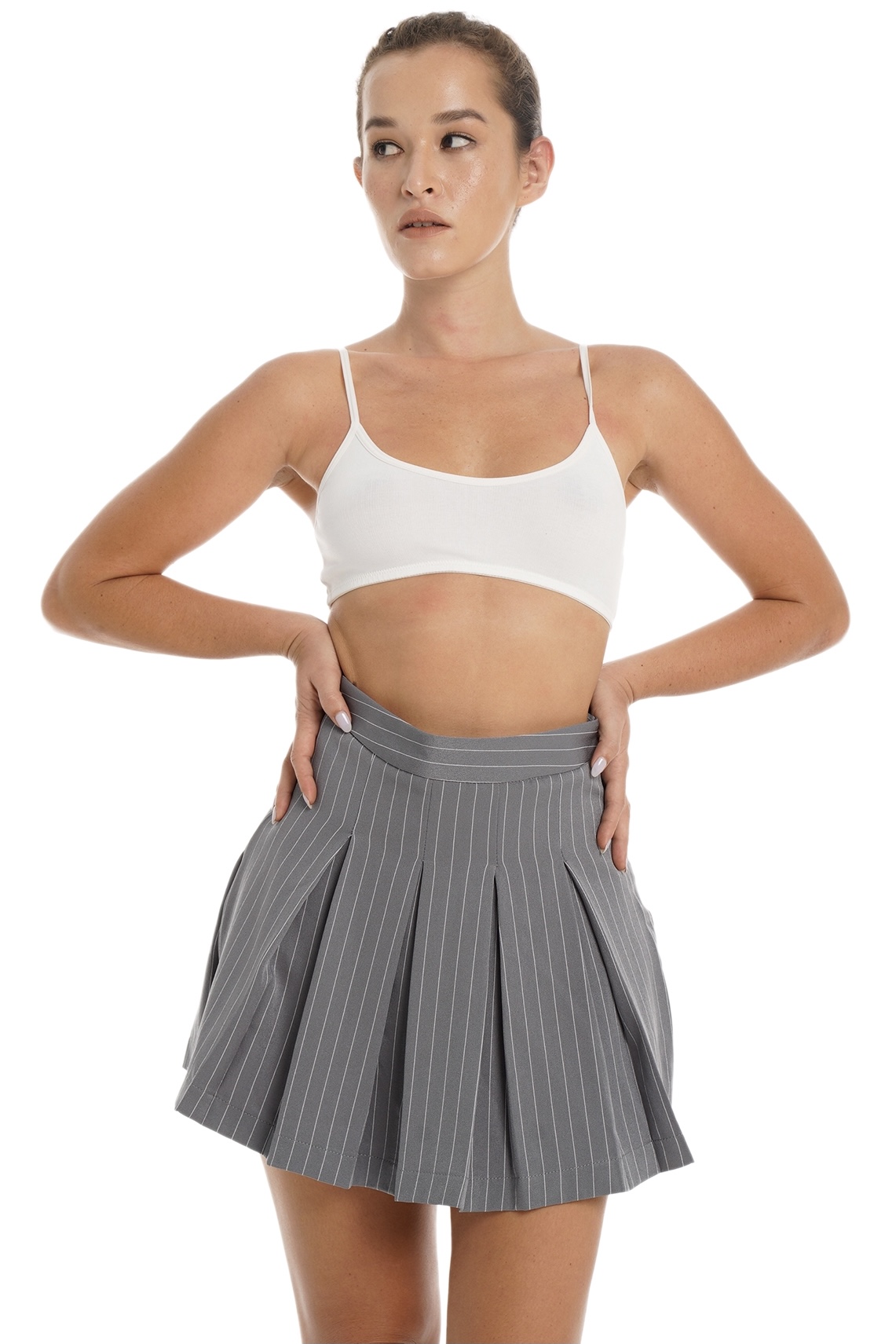 EMILI SKIRT - GREY