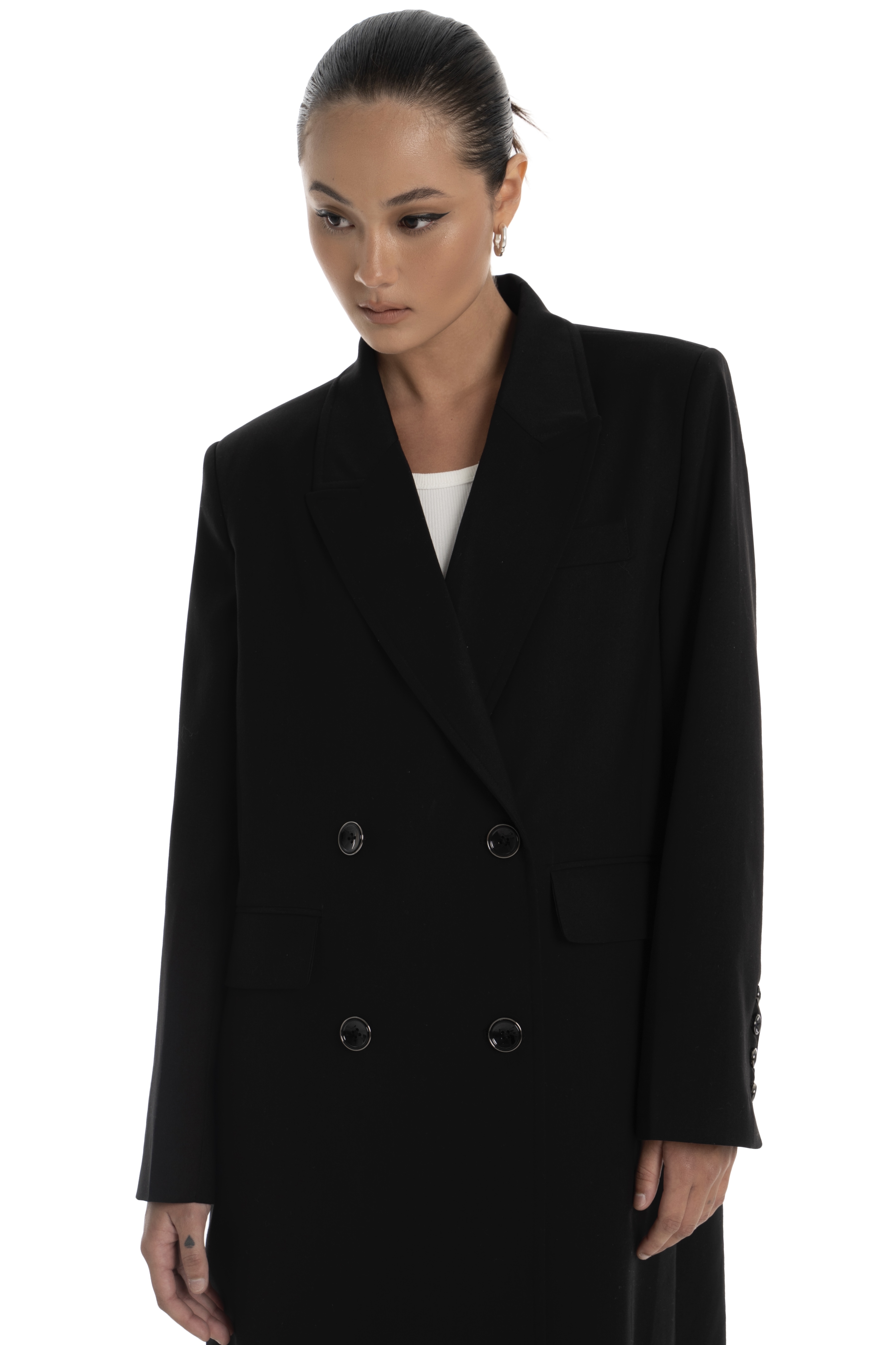 BLANCHE COAT - BLACK