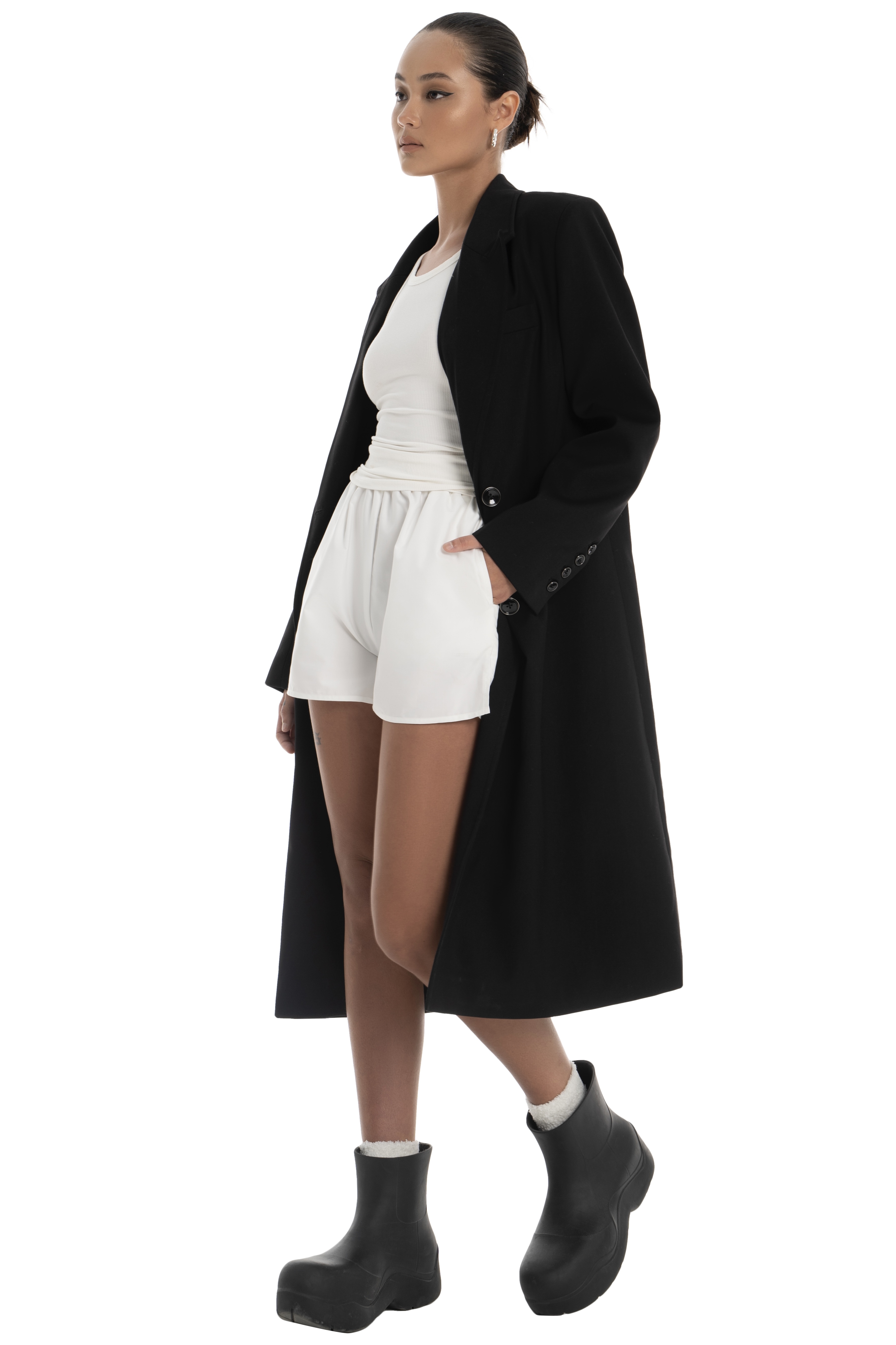 BLANCHE COAT - BLACK