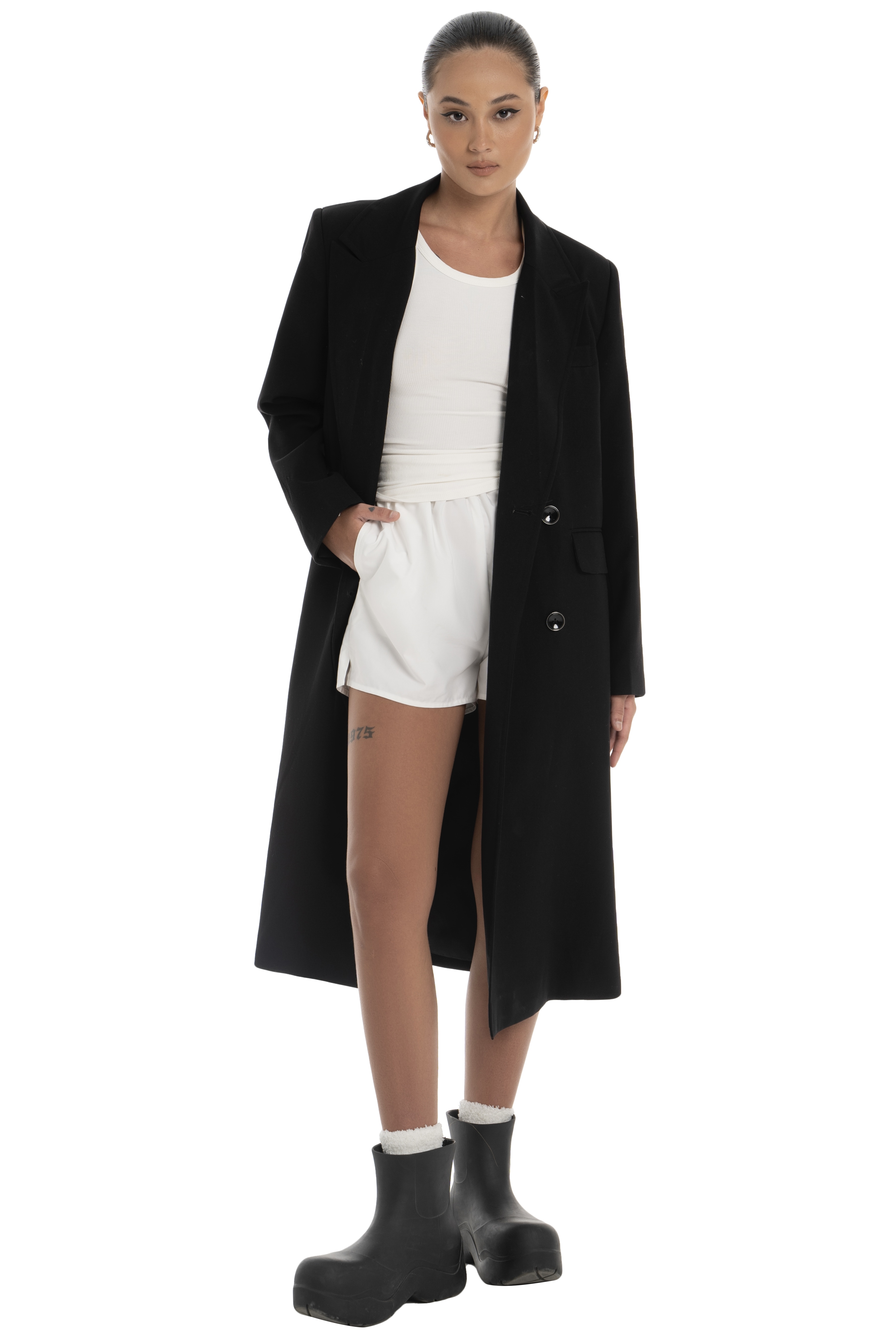 BLANCHE COAT - BLACK
