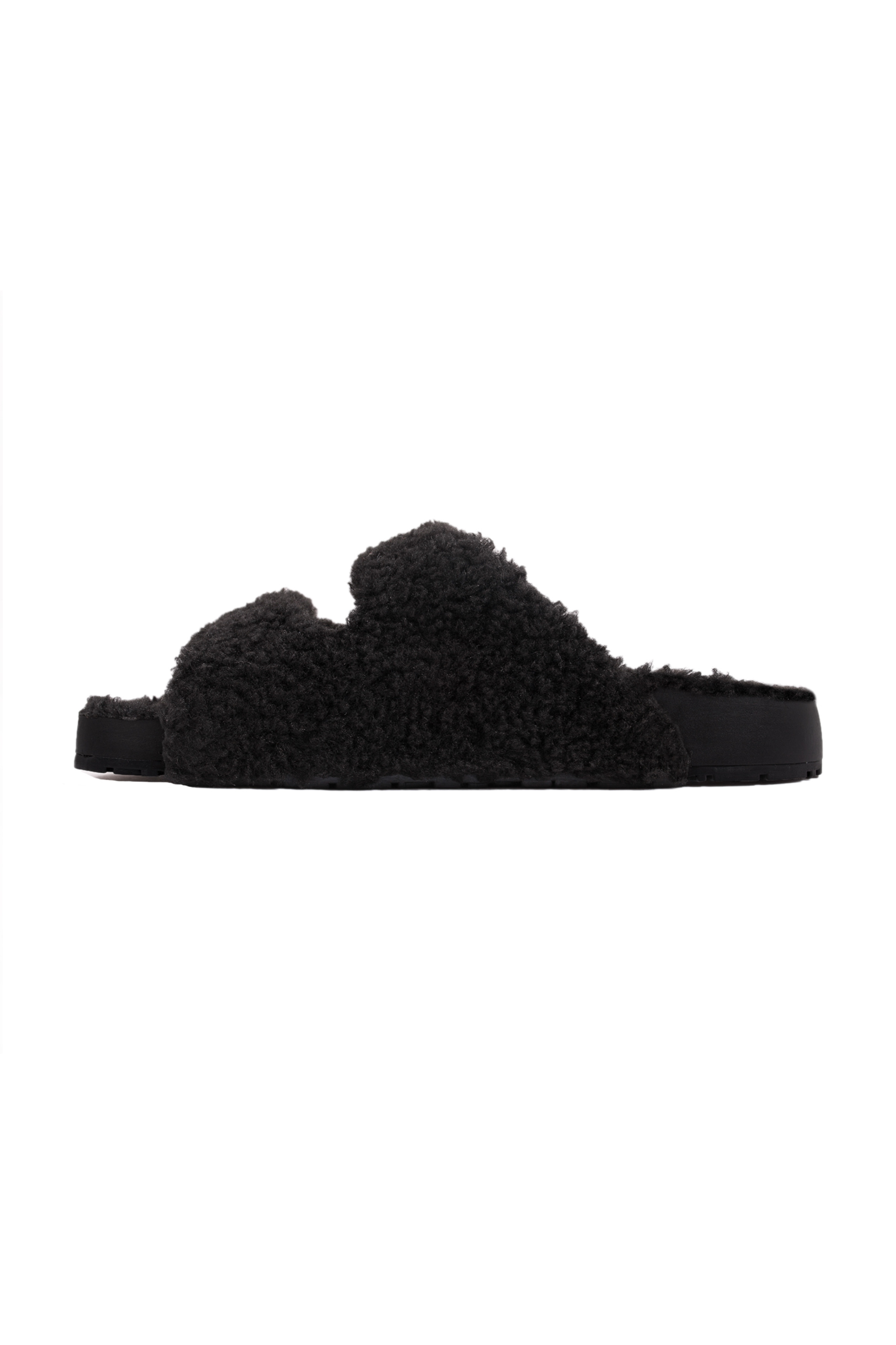 COSY FLAT SANDAL - BLACK 