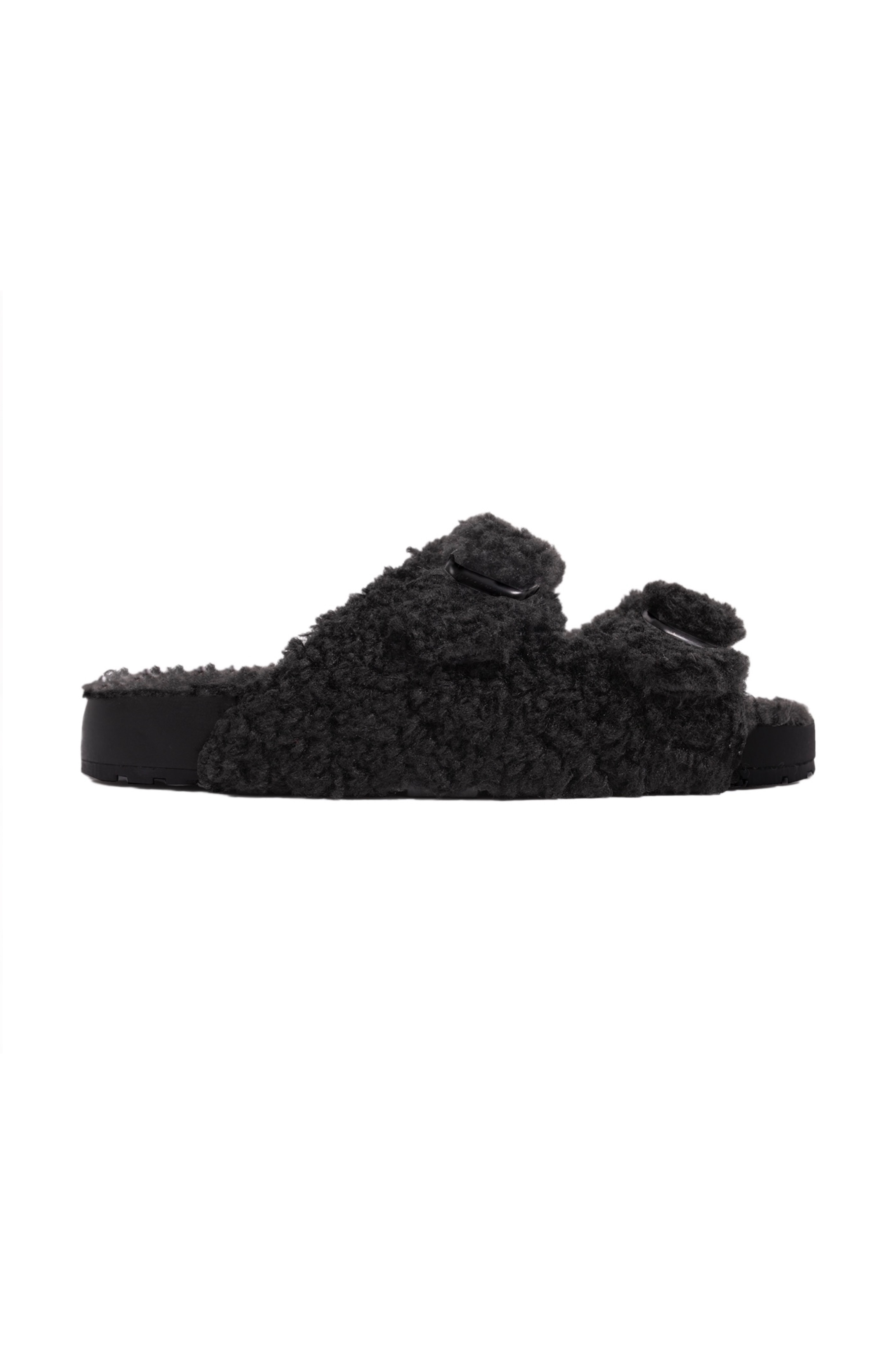 COSY FLAT SANDAL - BLACK 