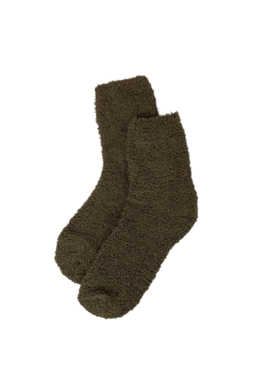 COSY KNIT SOCKS - BROWN