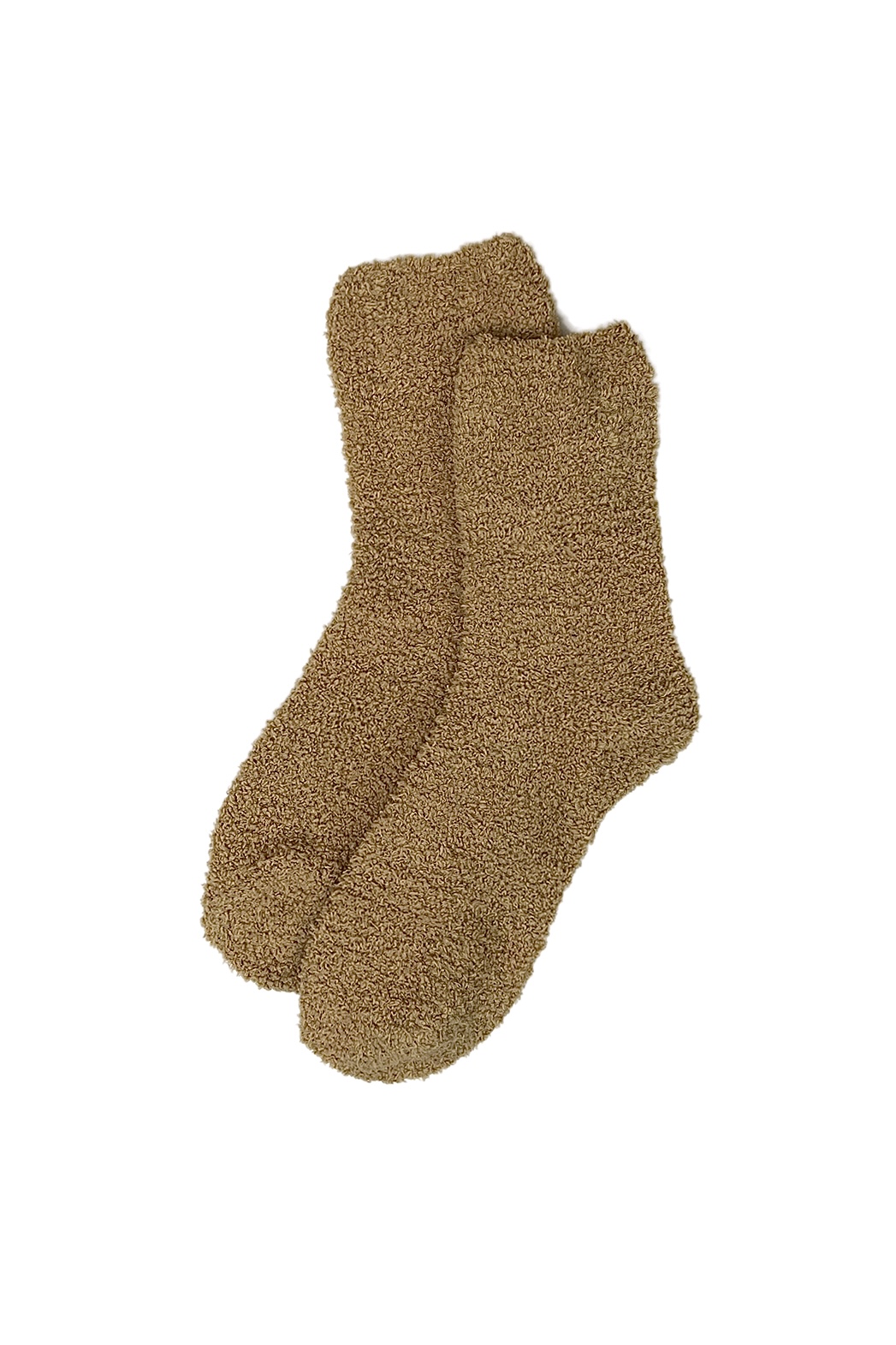 COSY KNIT SOCKS - TAN