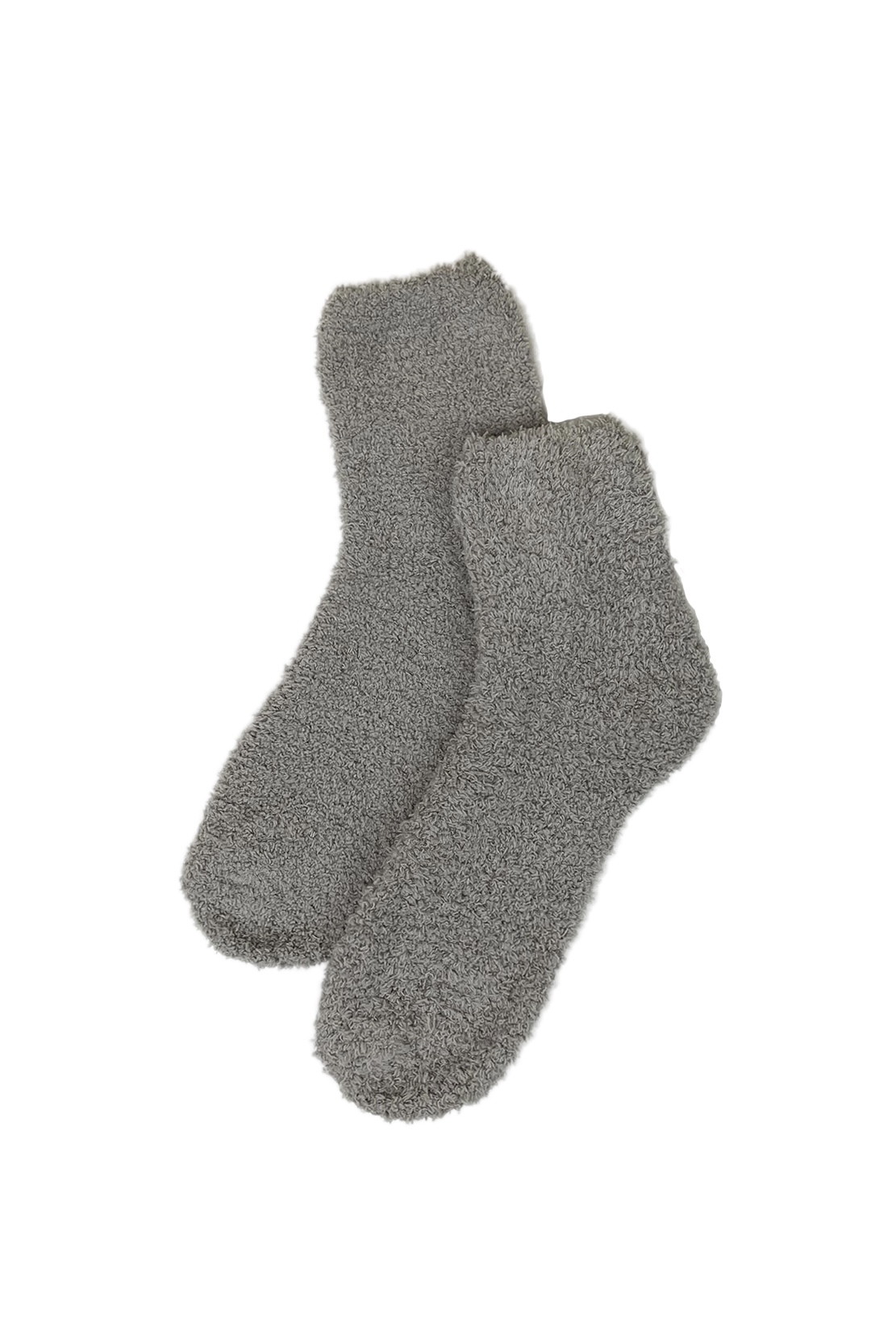 COSY KNIT SOCKS - GREY