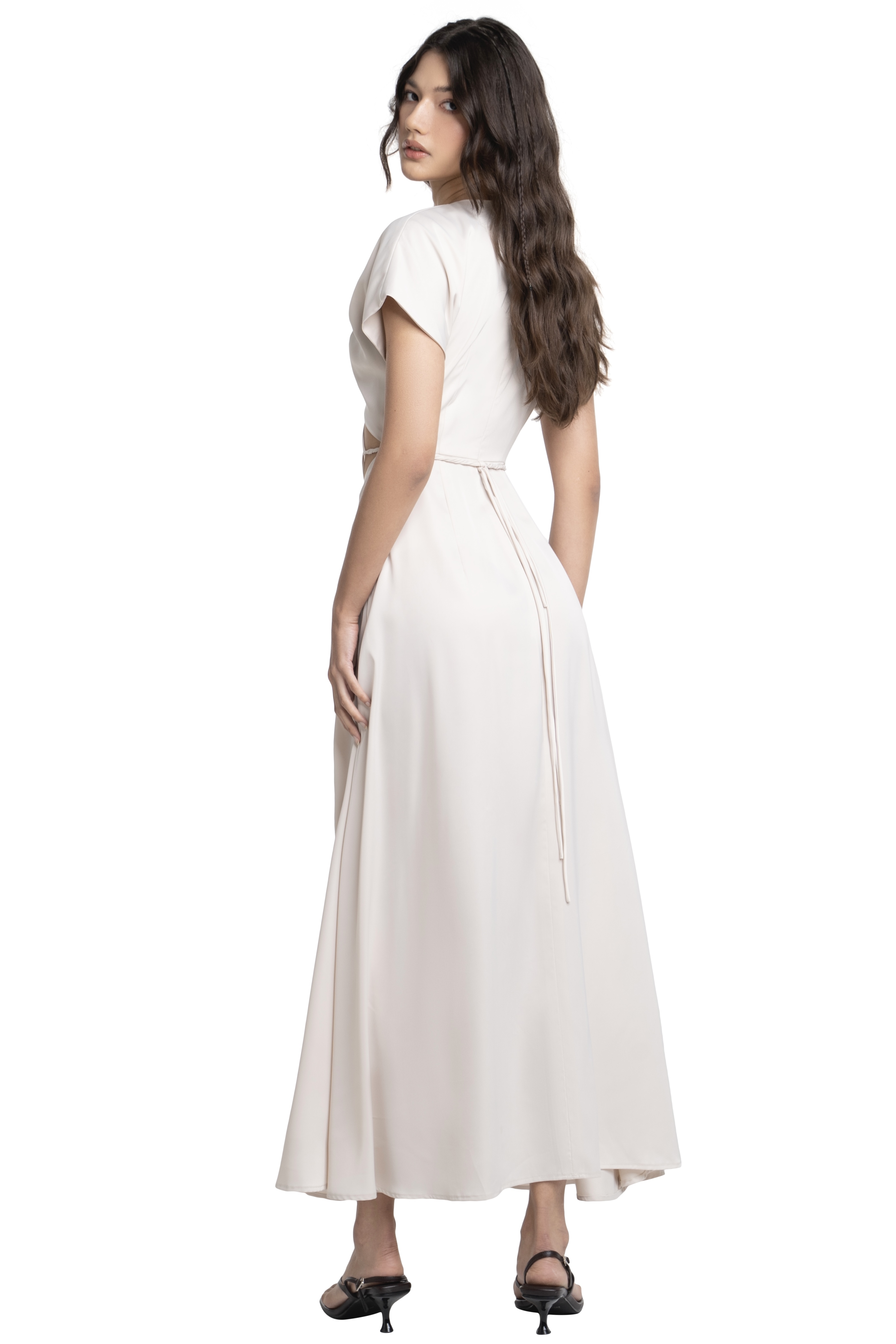 SHELLY DRESS - CREAM