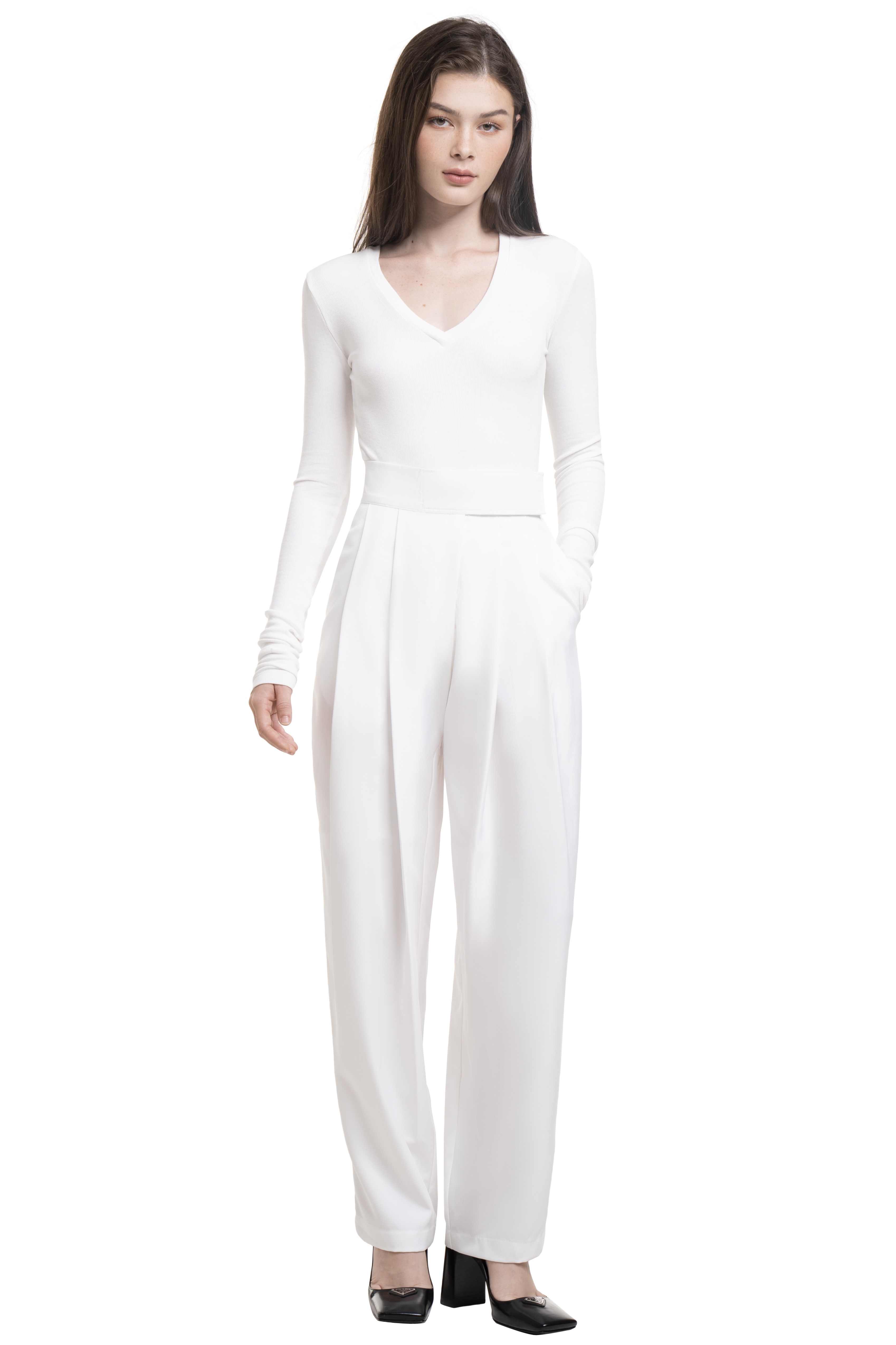PAULO TROUSER - WHITE