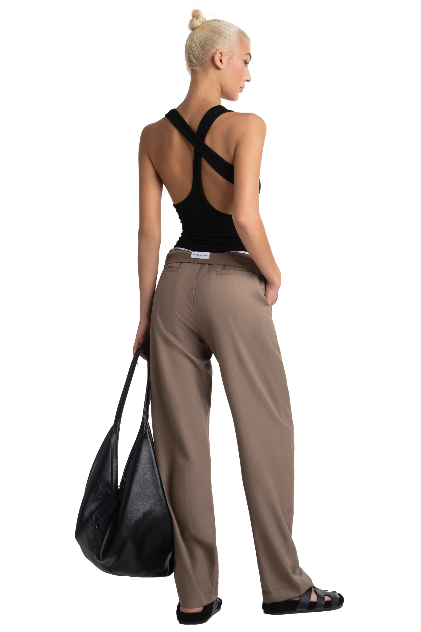 AMI BODYSUIT - BLACK 