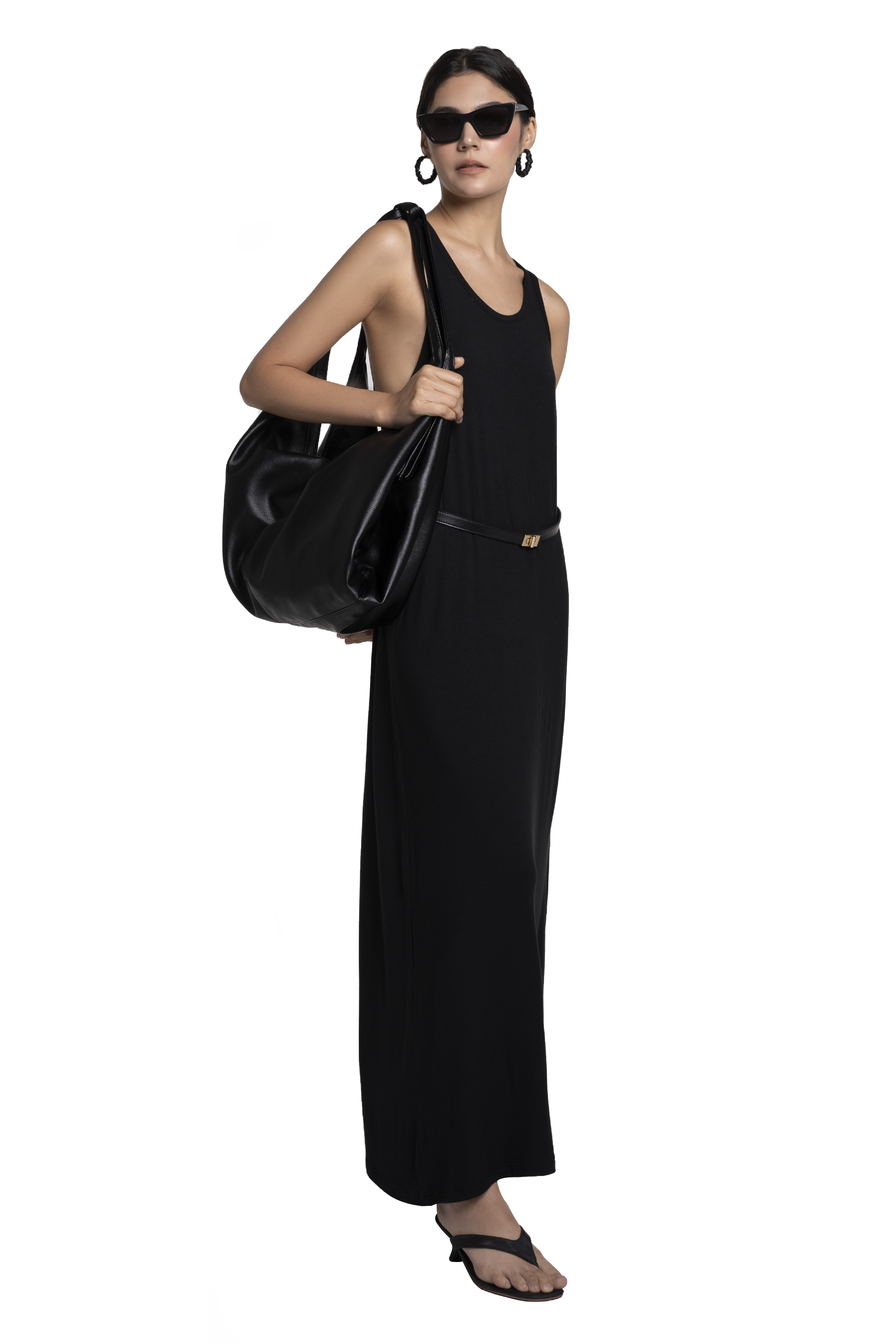 MARIAS DRESS - BLACK