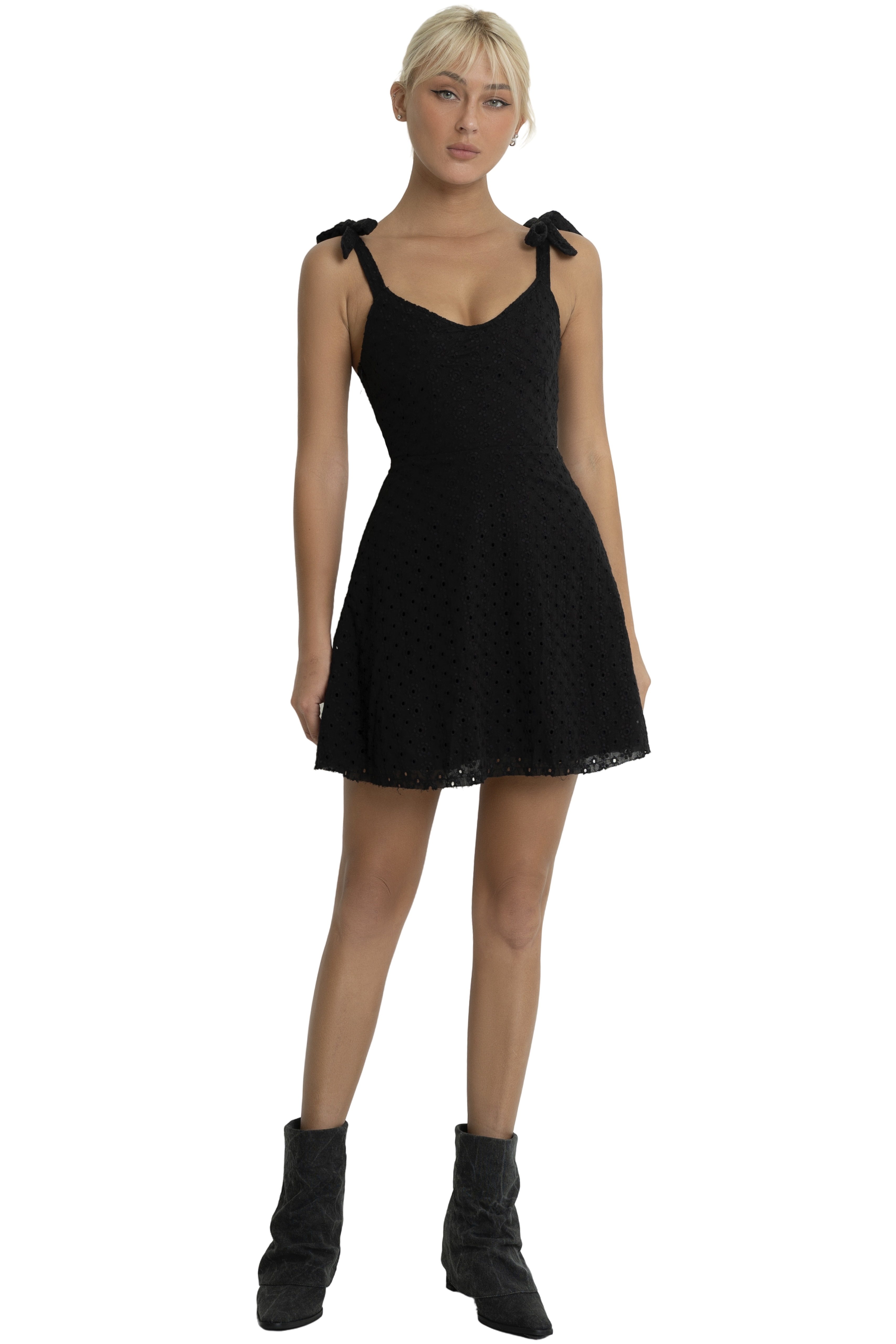 CATTY DRESS - BLACK
