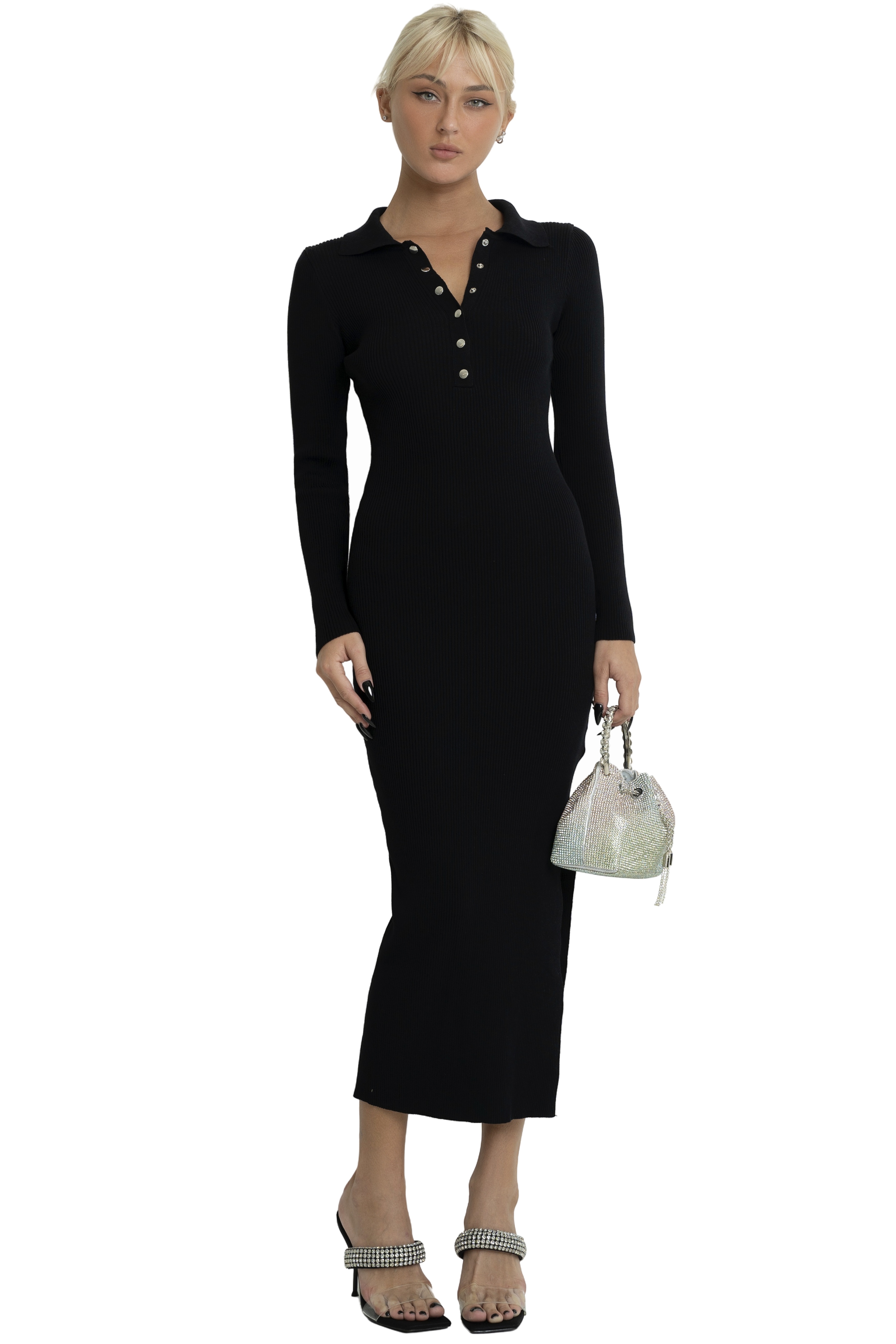 AMALIE DRESS - BLACK