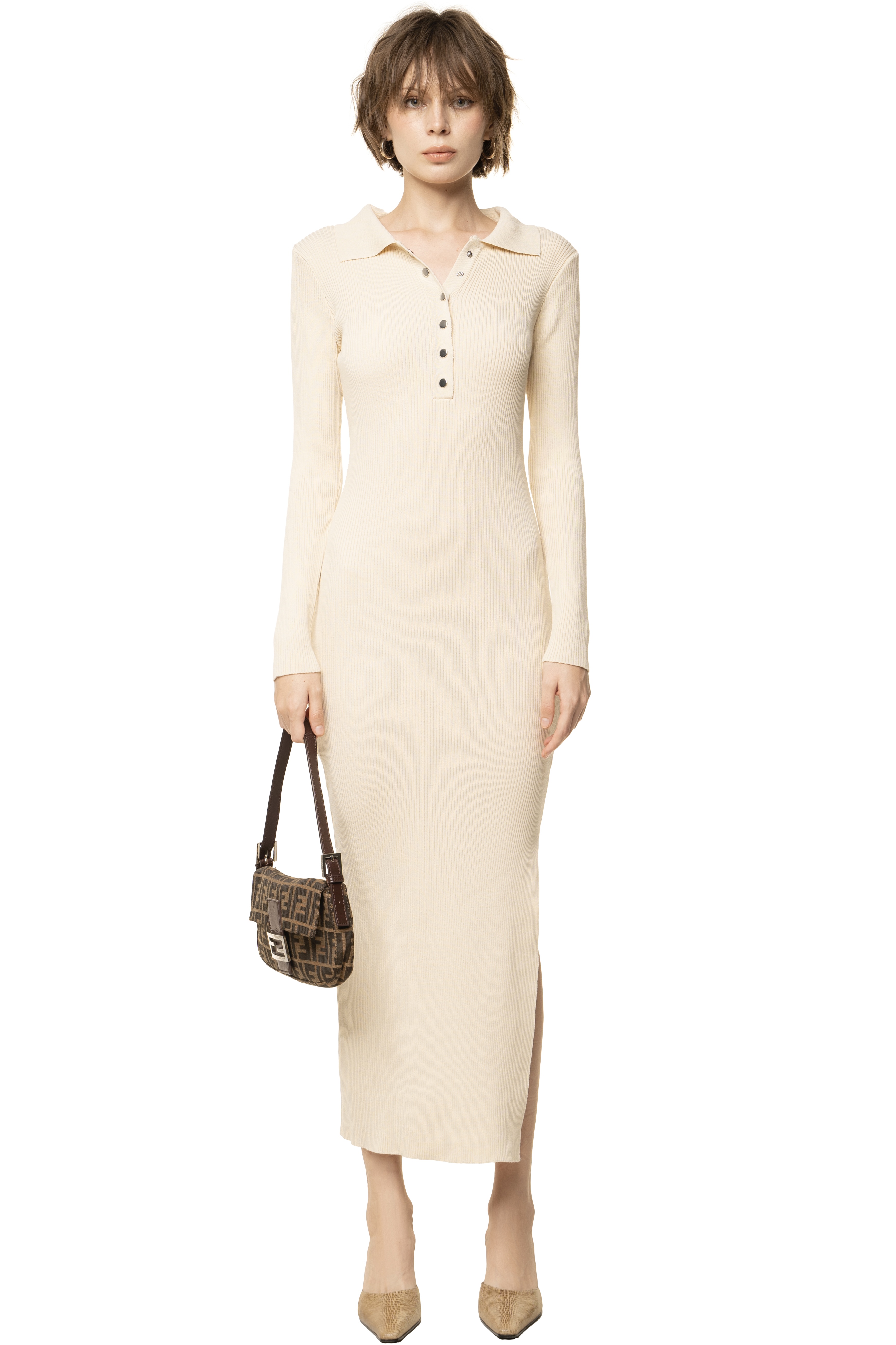 AMALIE DRESS - CREAM