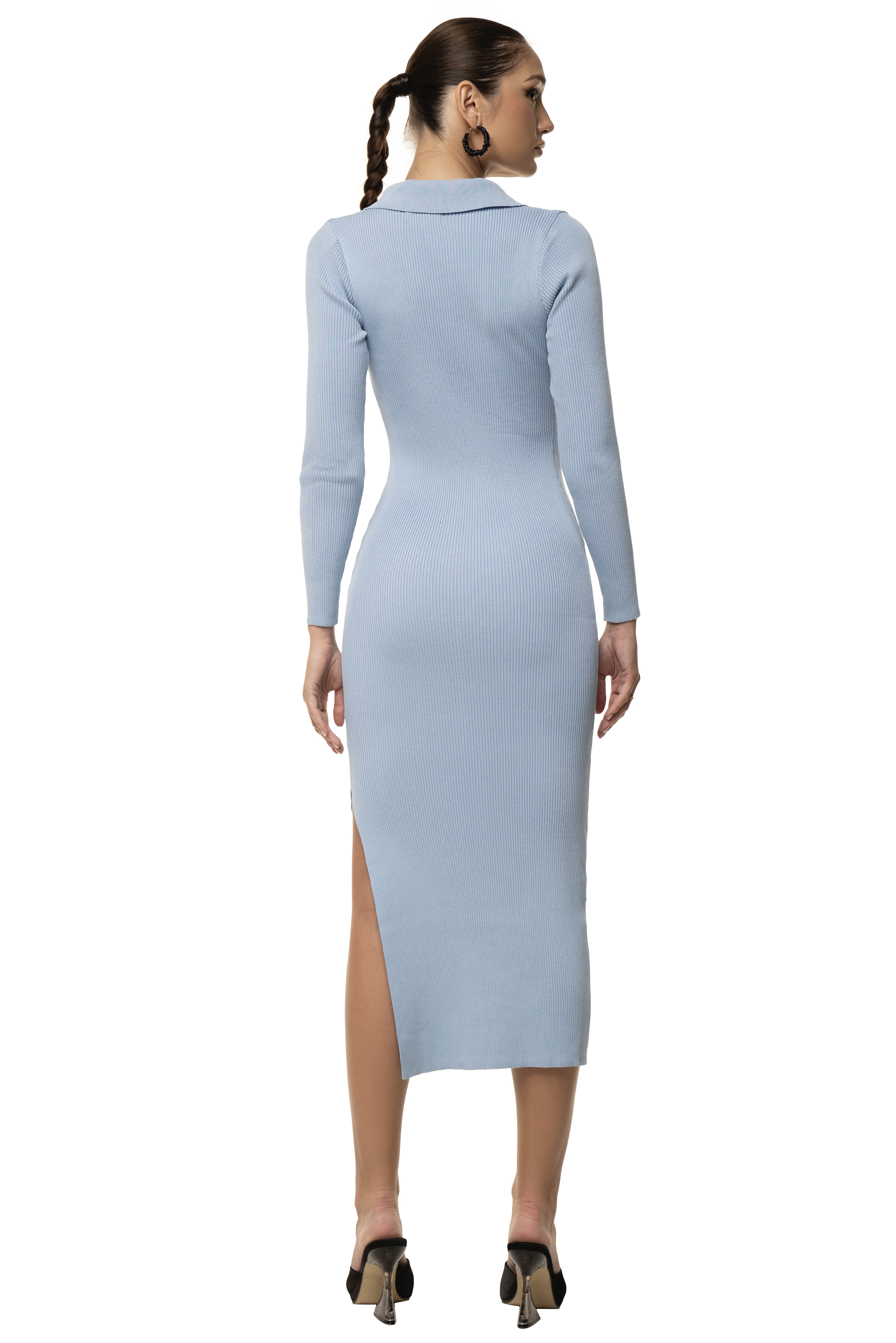 AMALIE DRESS - BABY BLUE