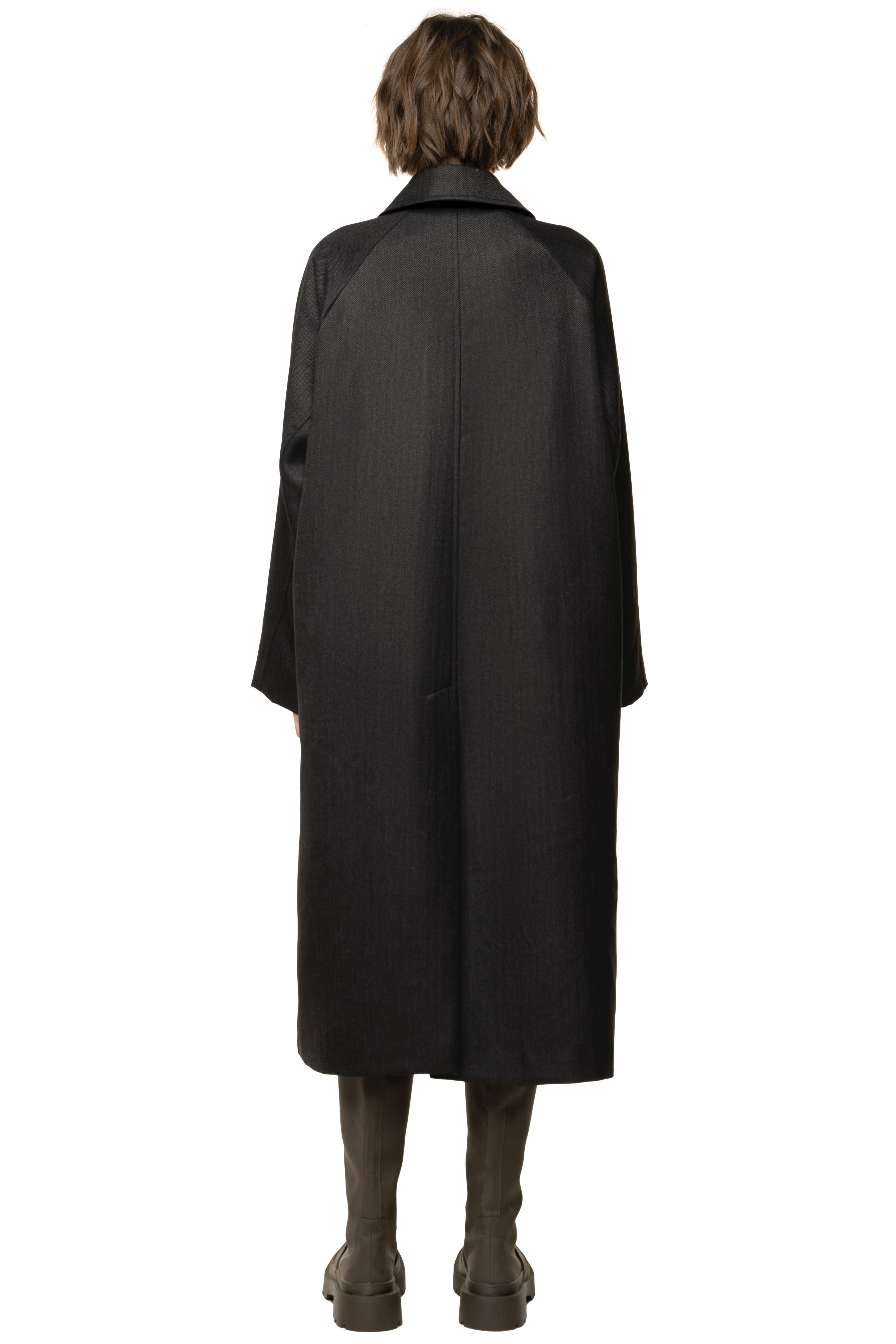 BALLON COAT - BLACK