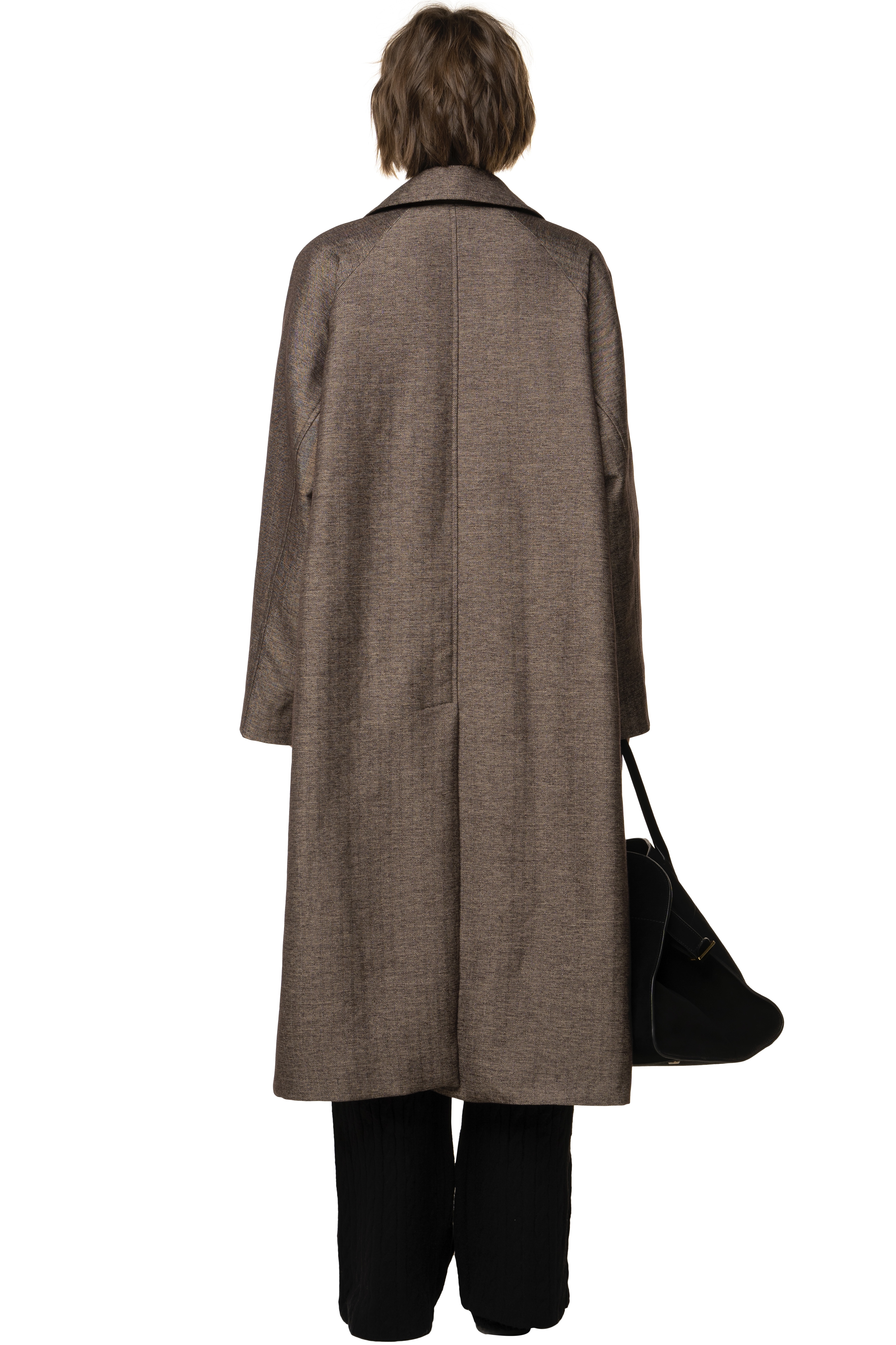 BALLON COAT - BROWN 