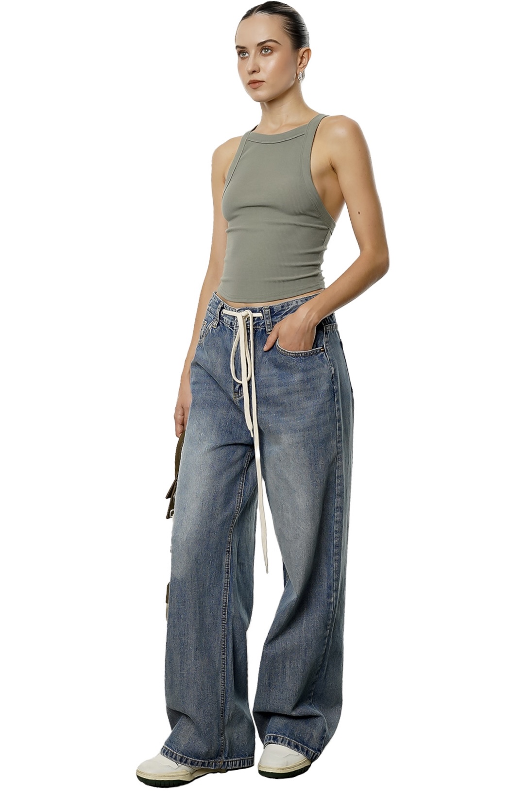 LAUREN JEANS - WASHED BLUE
