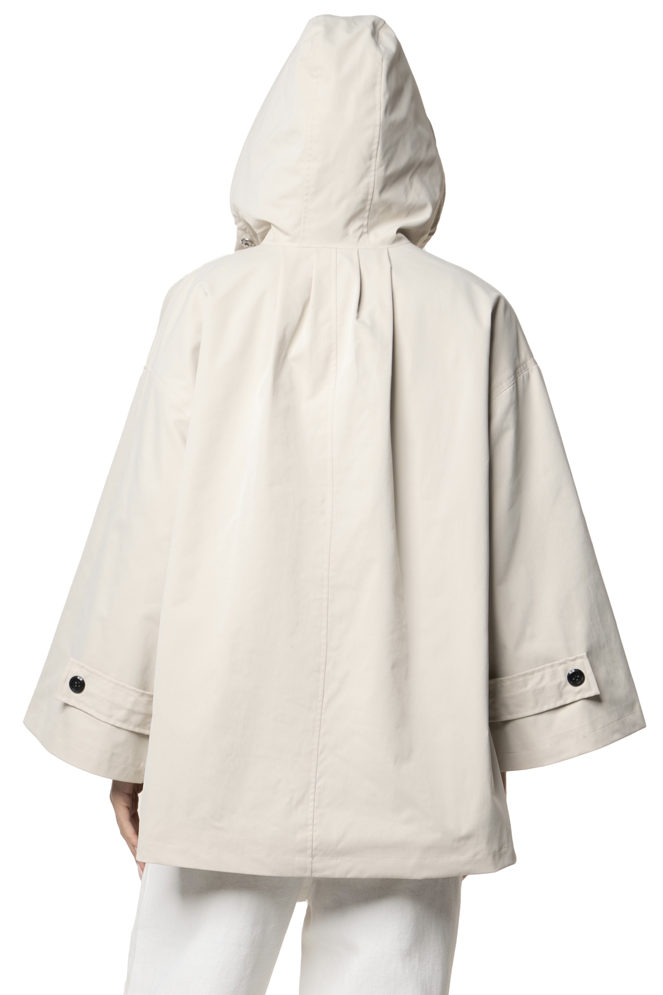 BETON HOODED JACKET - WHISPER WHITE 