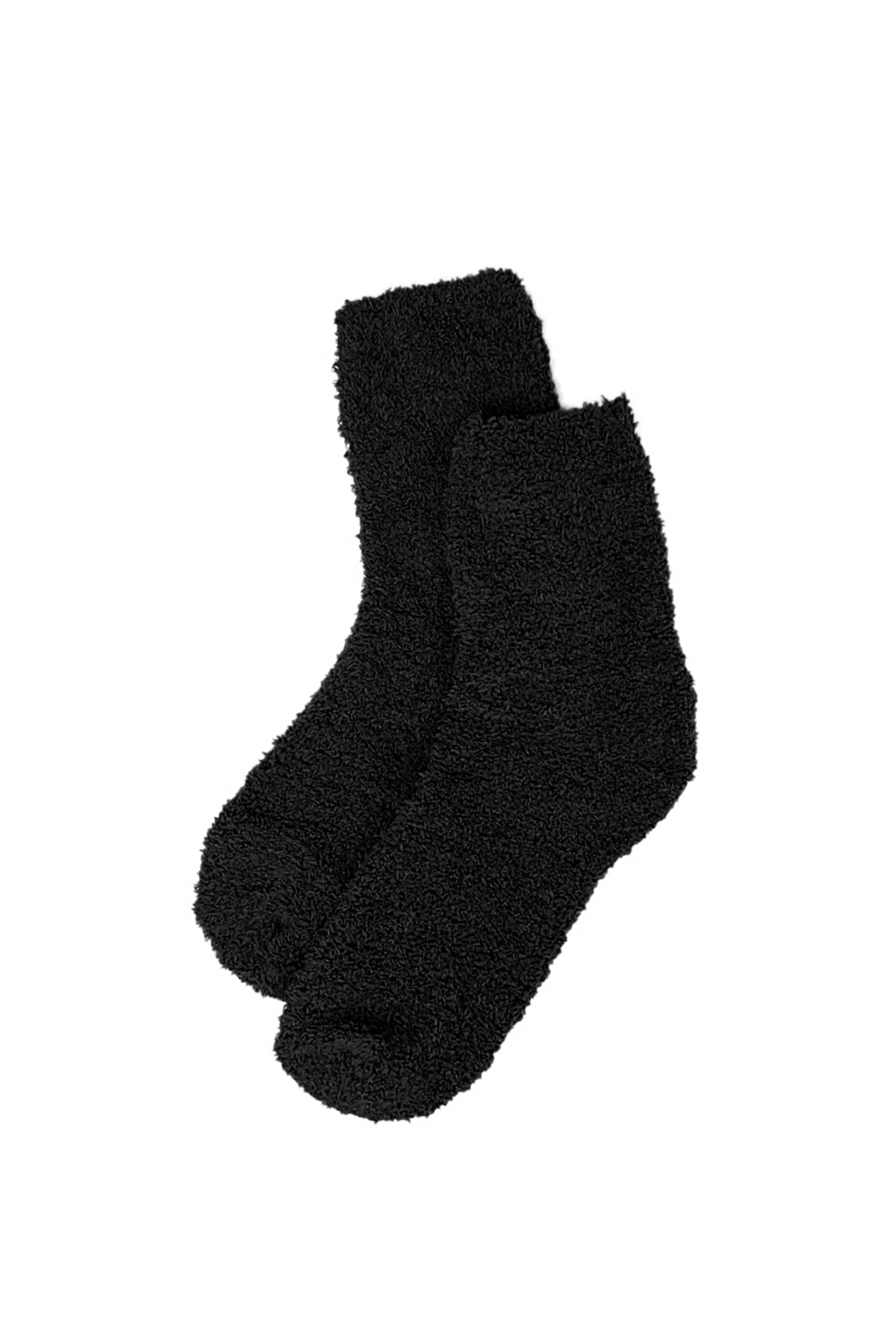 COSY KNIT SOCK - BLACK