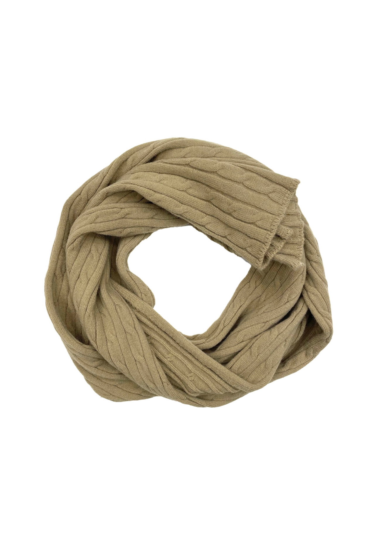 DEMI SCARF - LIGHT BROWN 