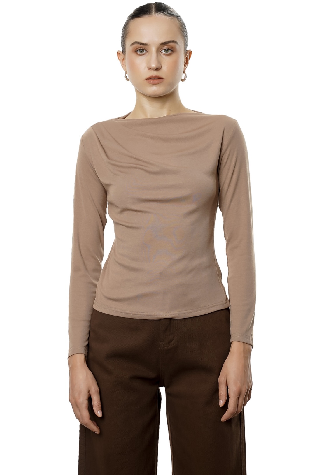 ANDIC TOP - BROWN 