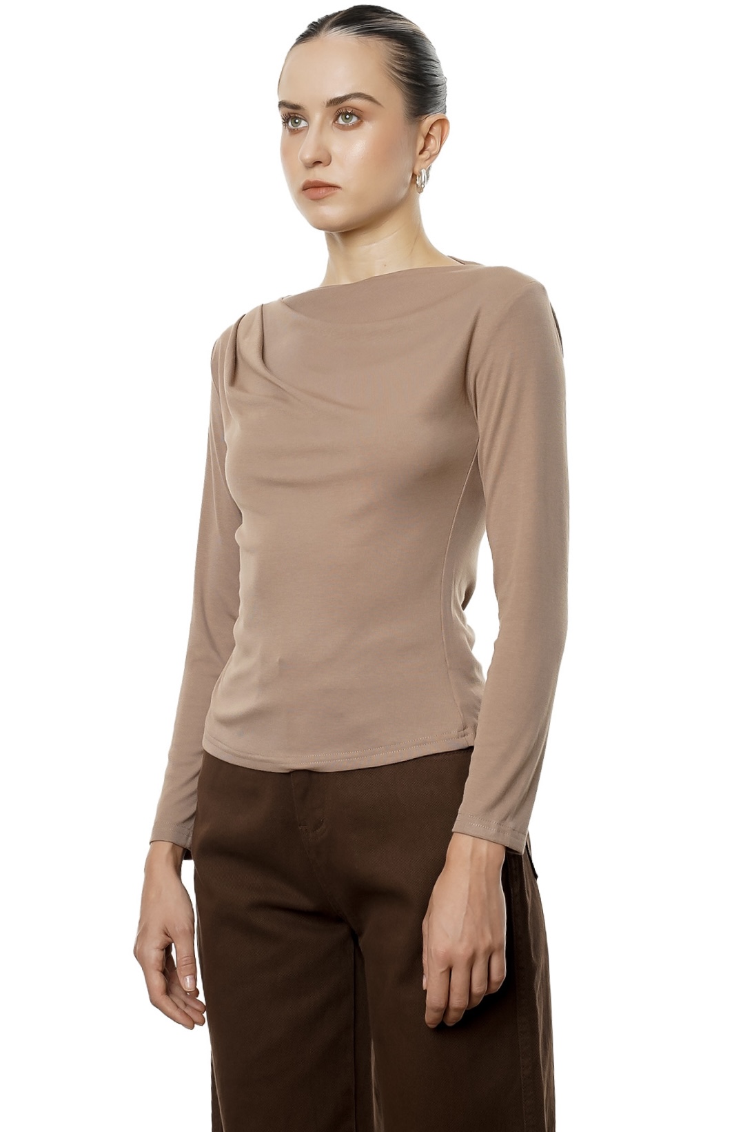 ANDIC TOP - BROWN 