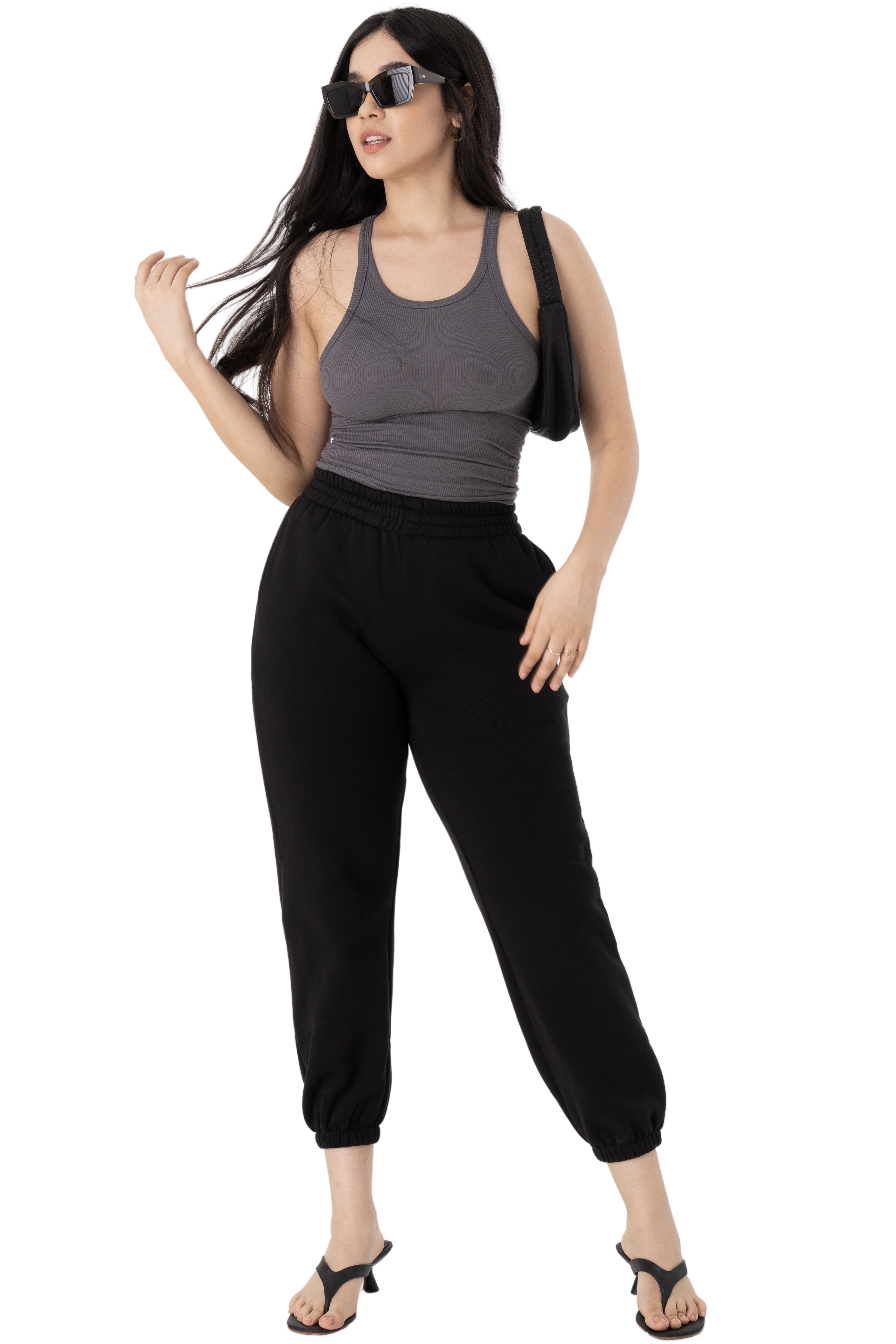 BOXY TANK - COOL GREY