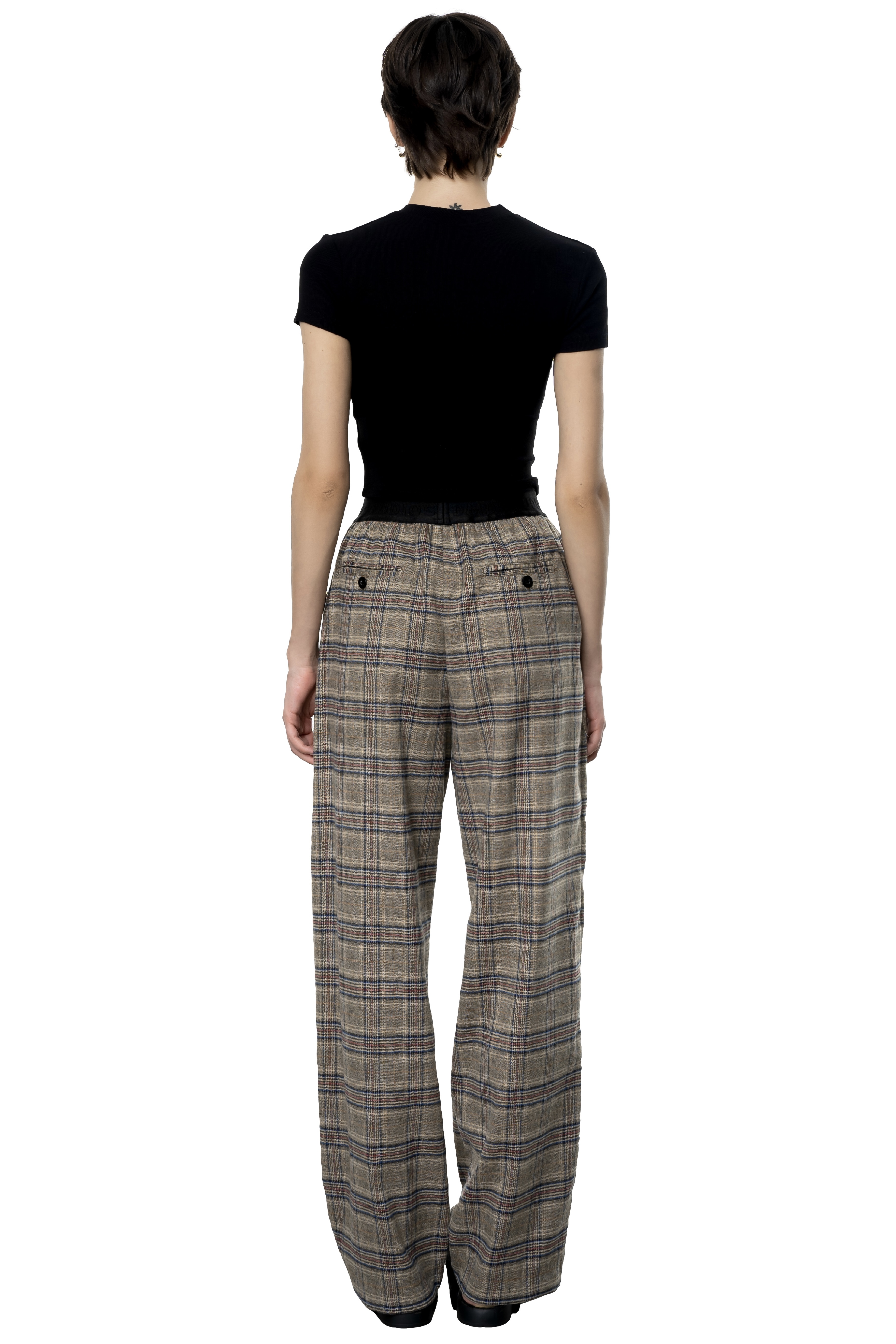 BROOKE PANT - GLEN PLAID