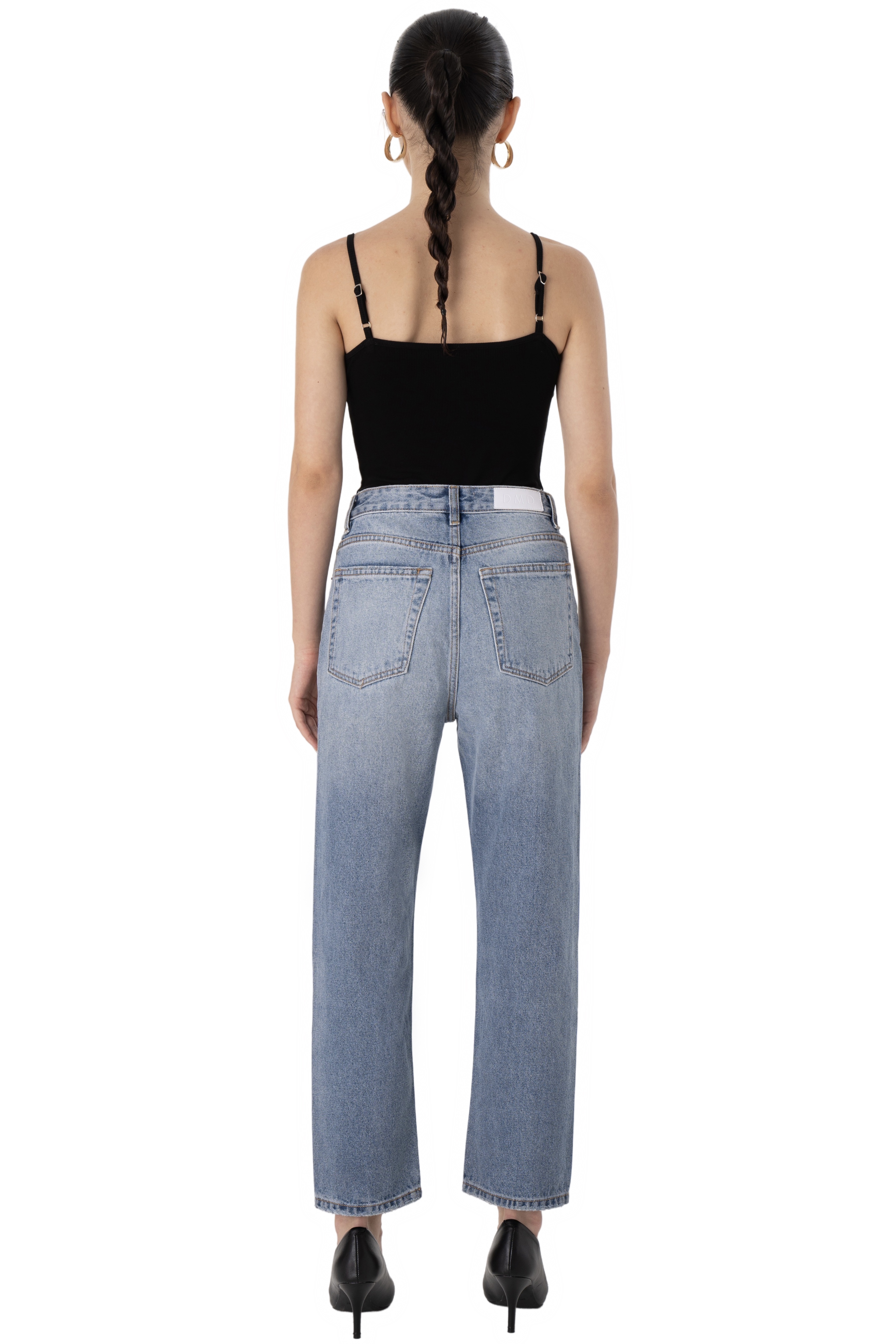 BONNIE JEANS - MEDIUM STONE