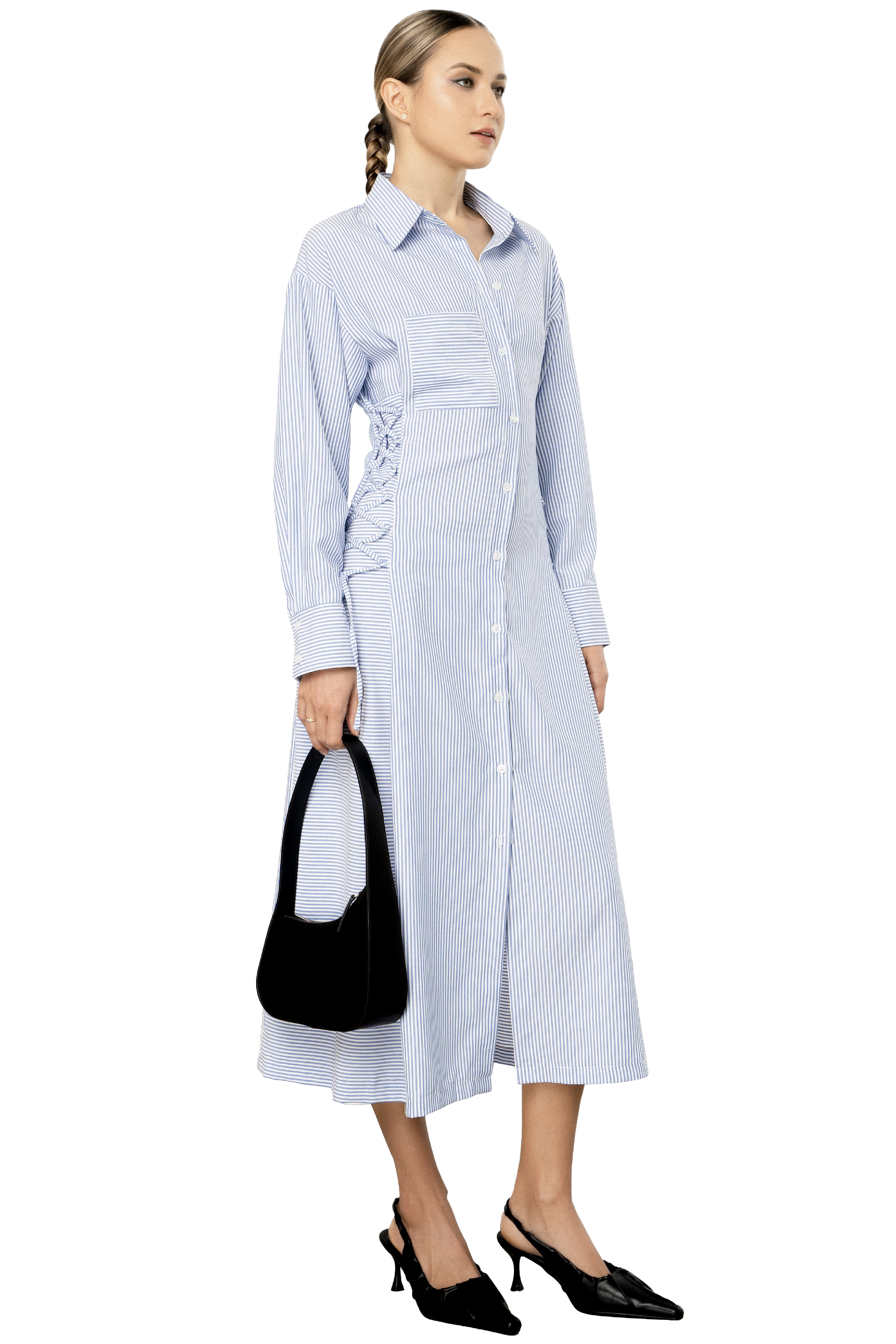 CAPRICE DRESS - BLUE