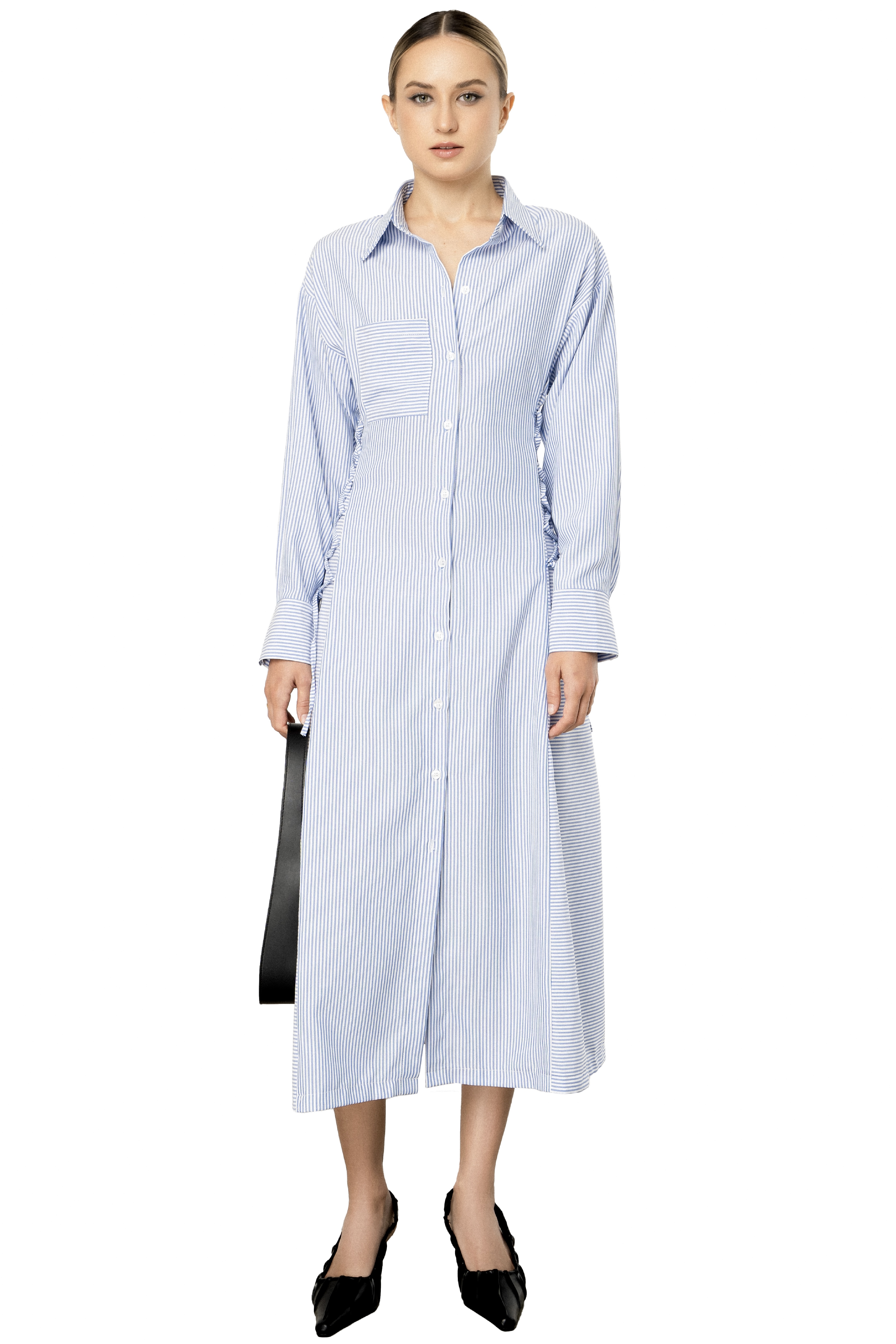 CAPRICE DRESS - BLUE