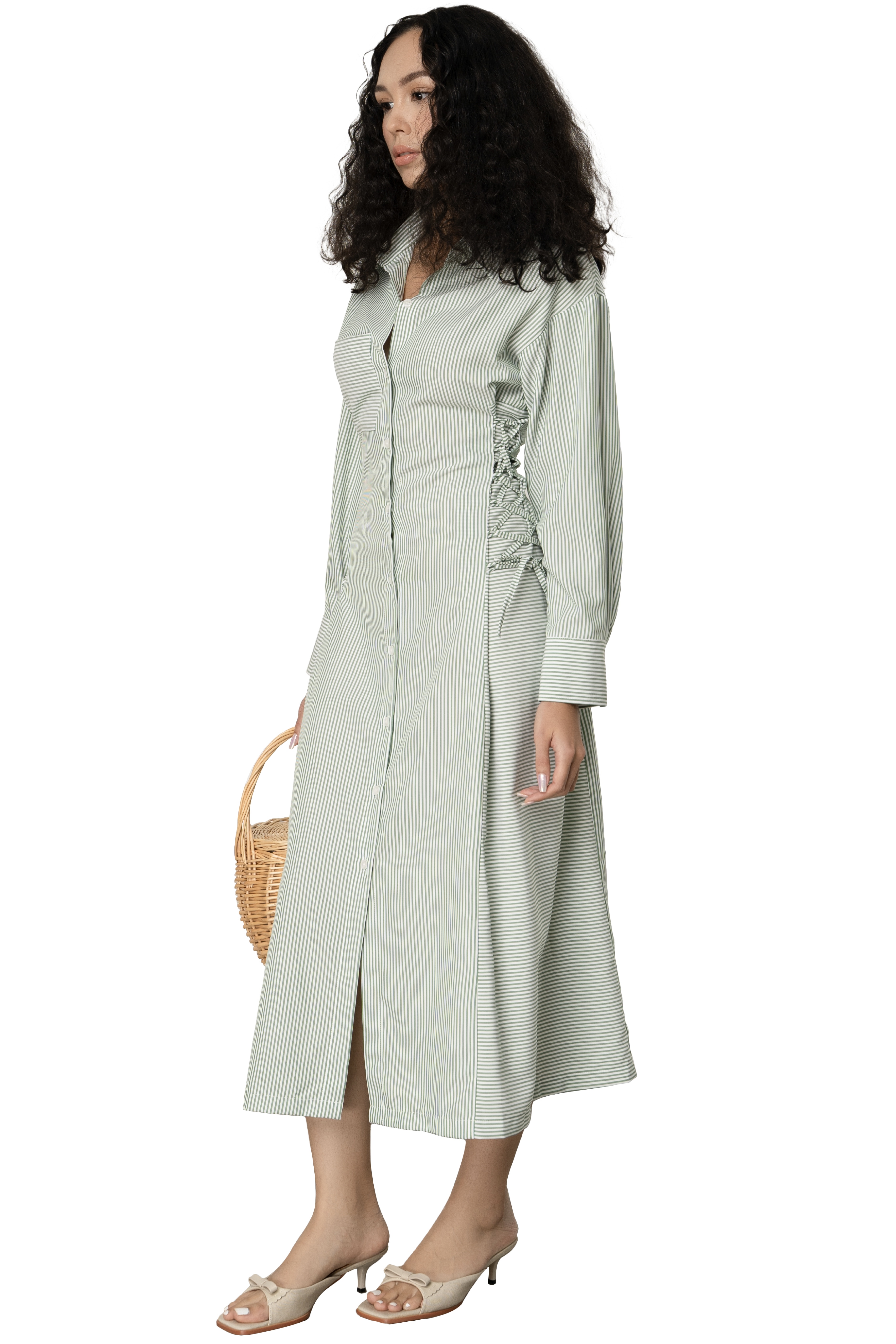 CAPRICE DRESS - GREEN