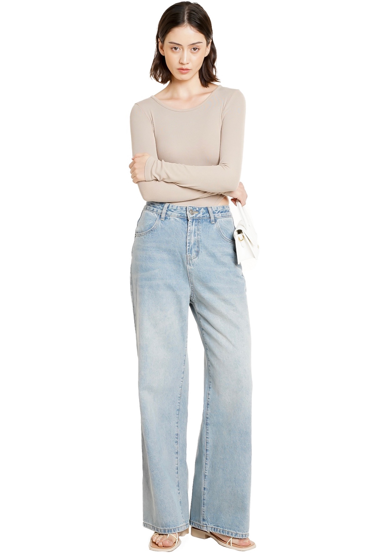 MARNI BODYSUIT - BEIGE