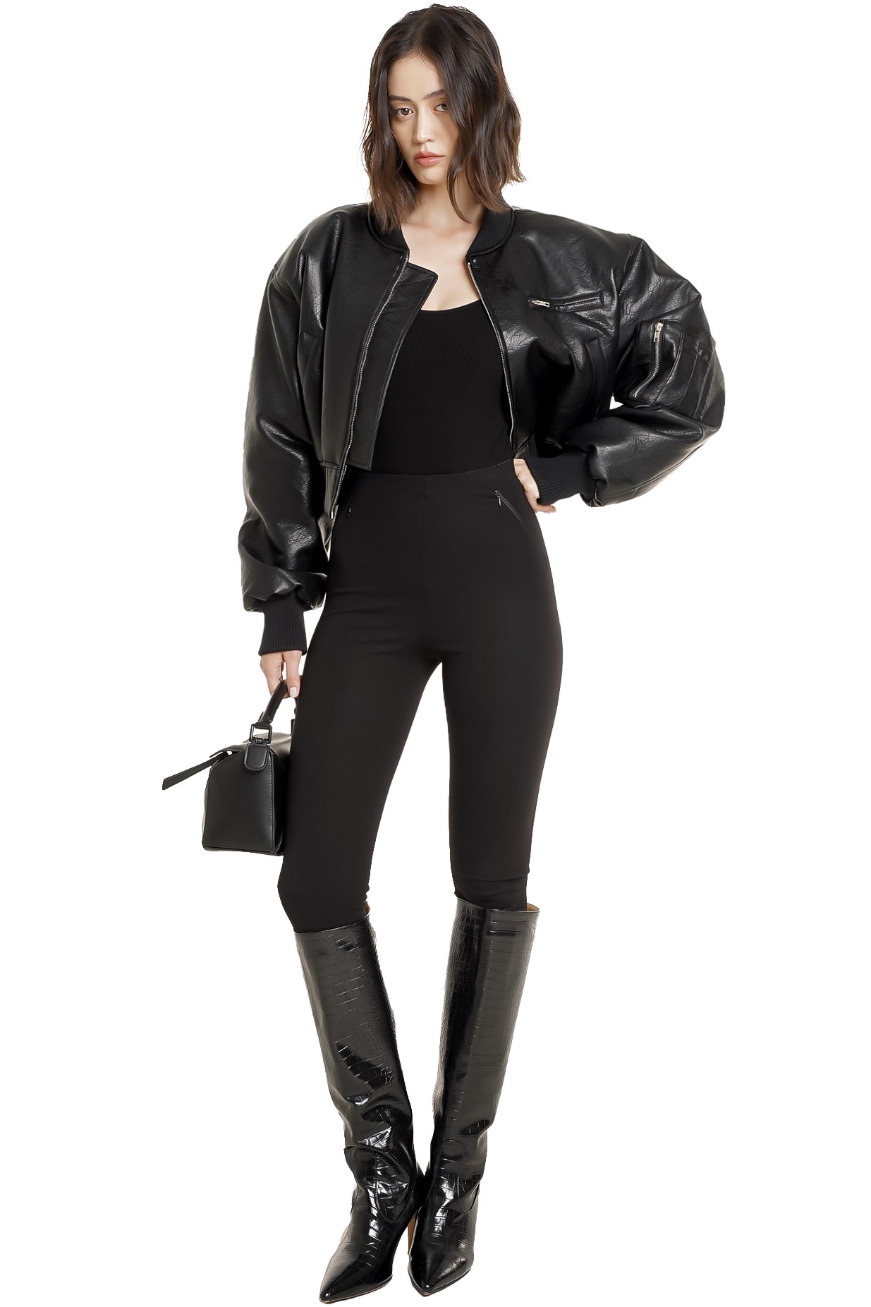 BETTE BOMBER - BLACK