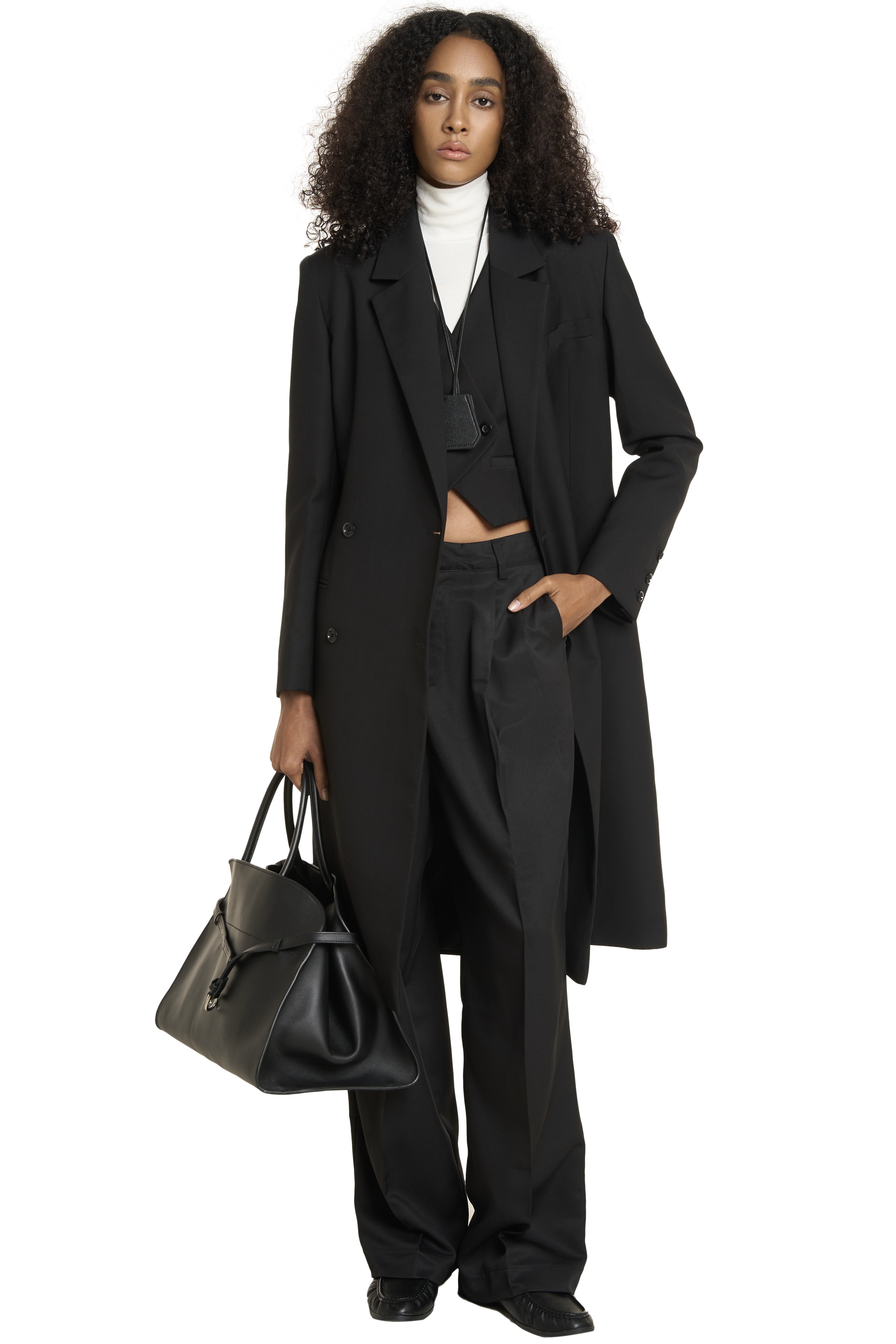 CARLSON COAT - BLACK 