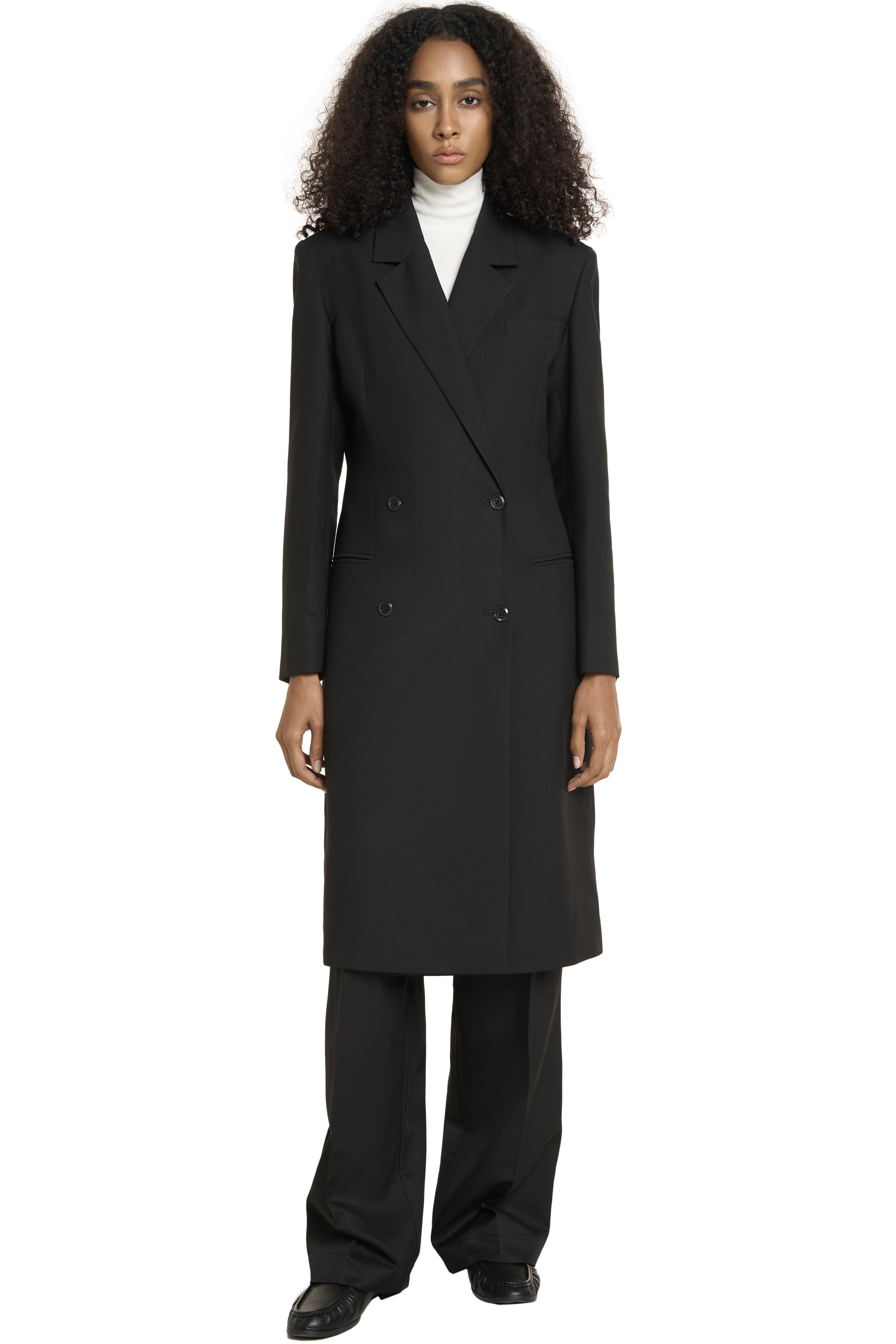 CARLSON COAT - BLACK 