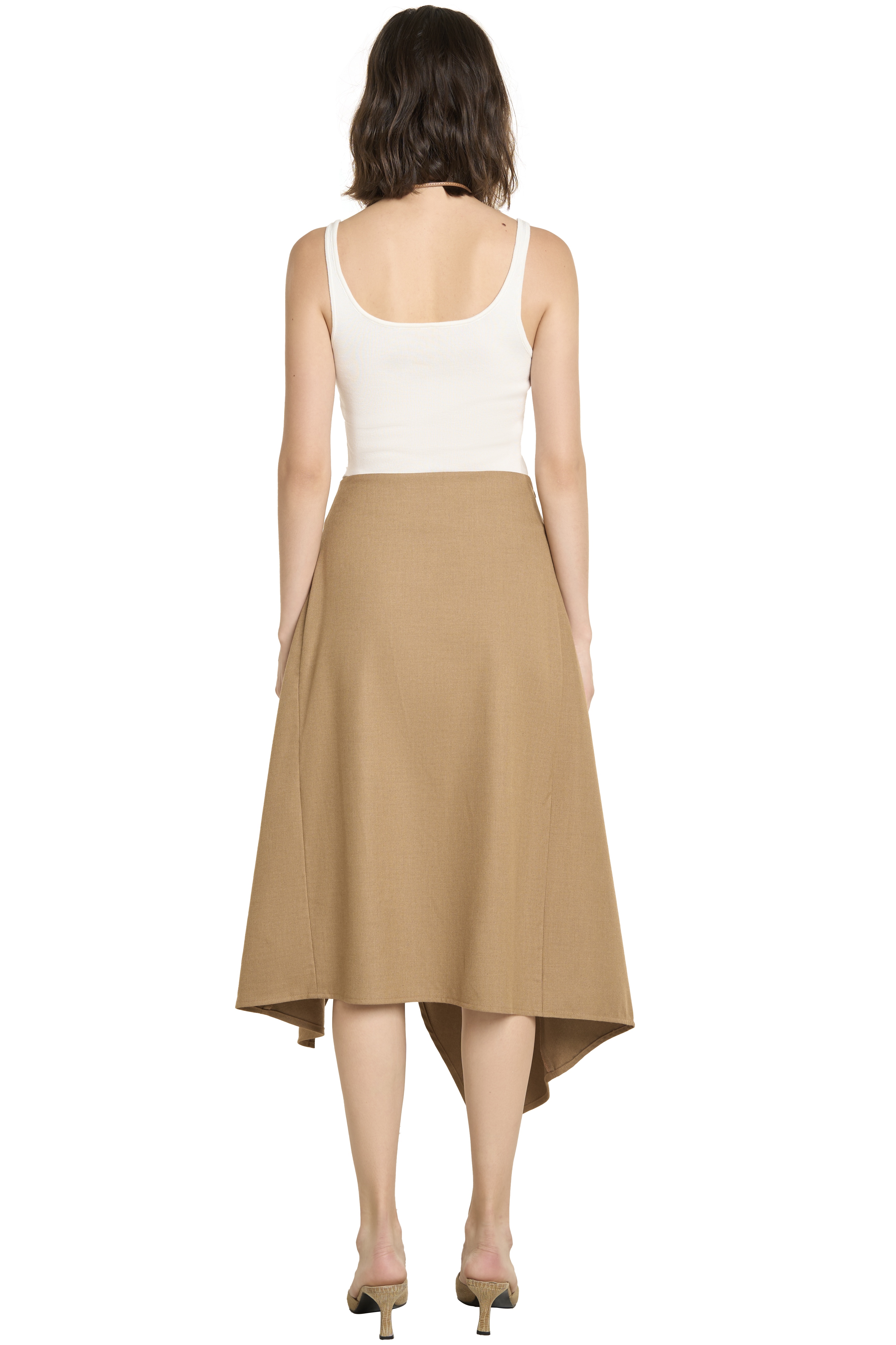 AMOUR SKIRT - CAMEL