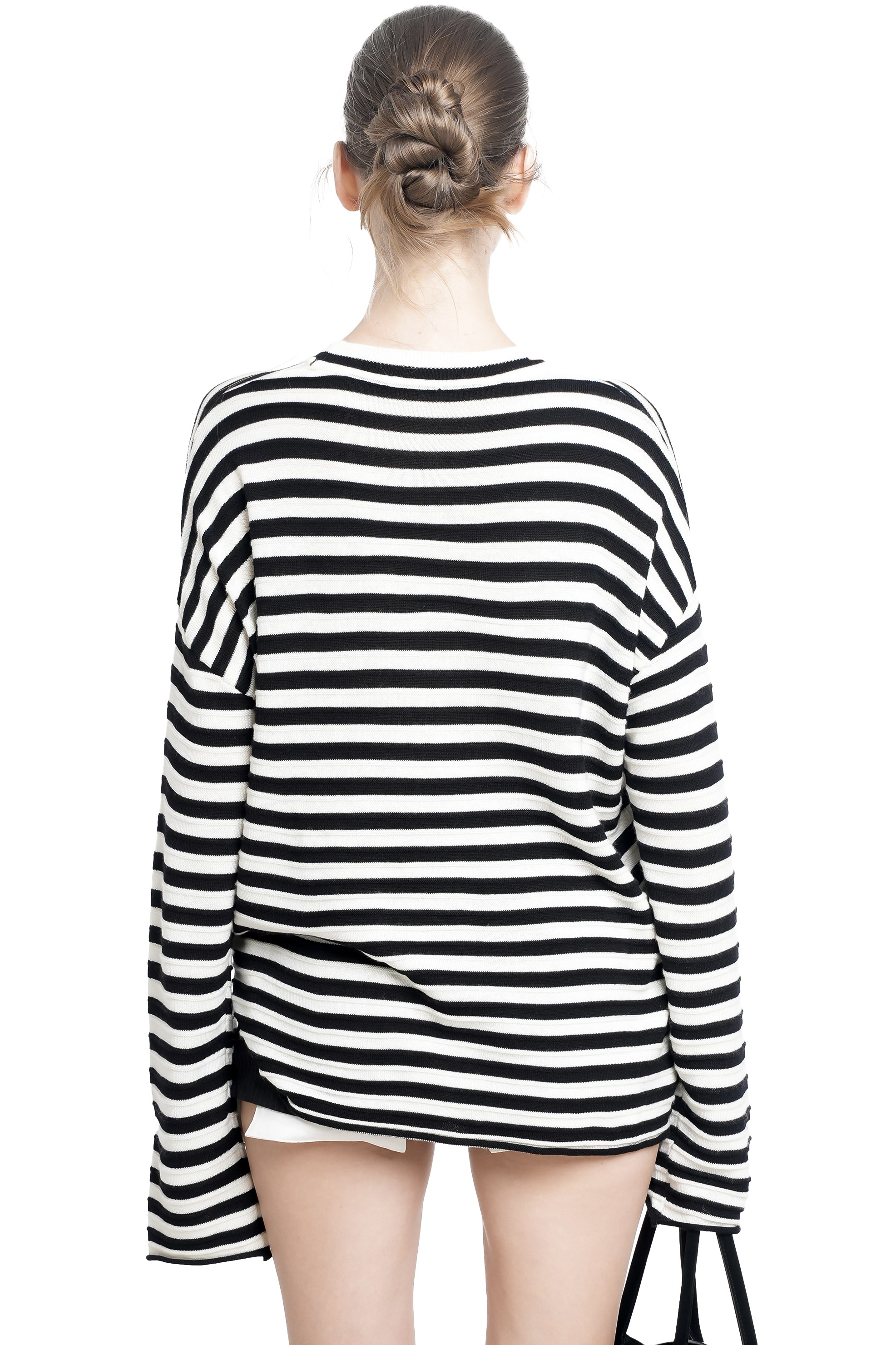 SONI TOP - BLACK AND WHITE