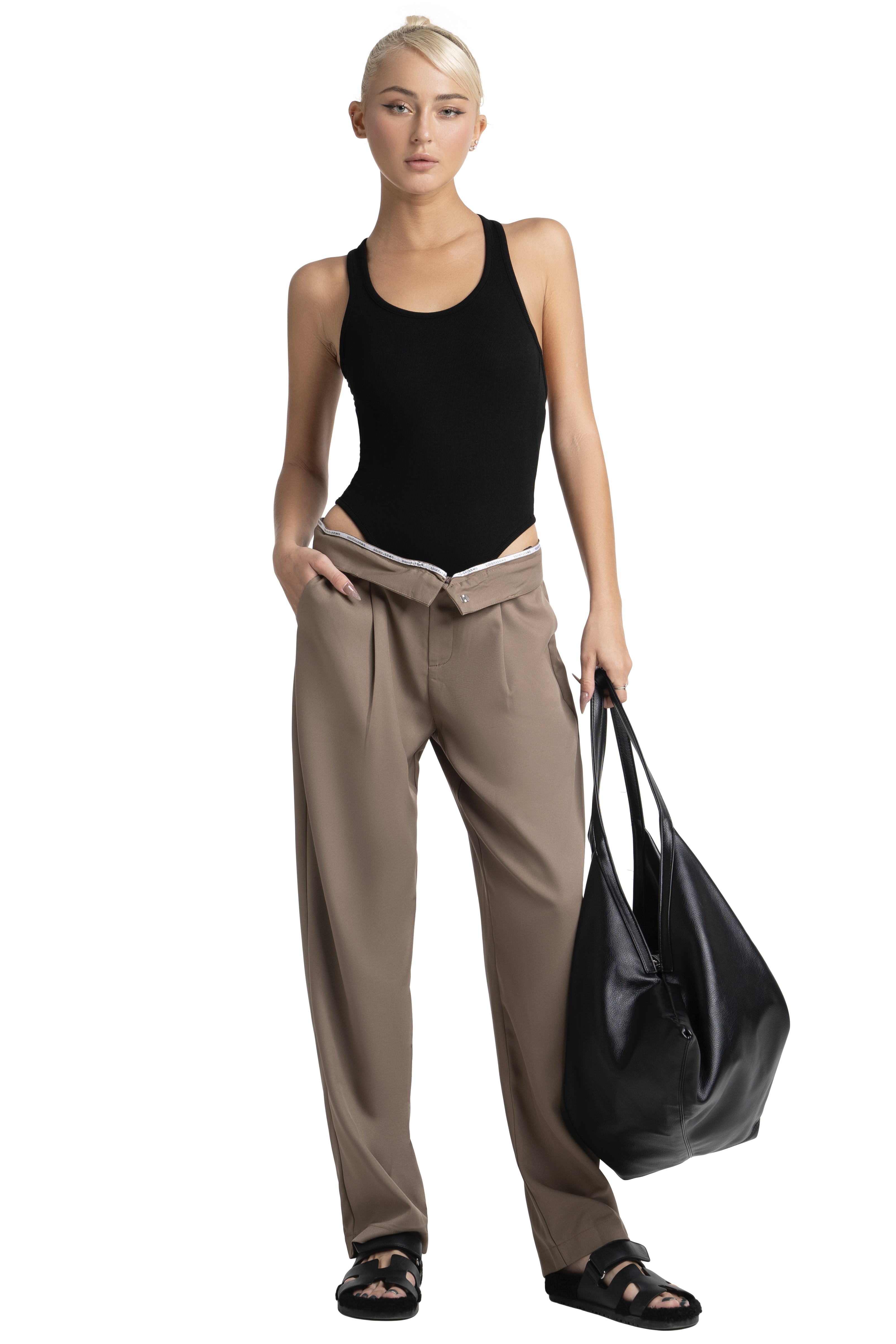 PATRIC TROUSER - TAUPE