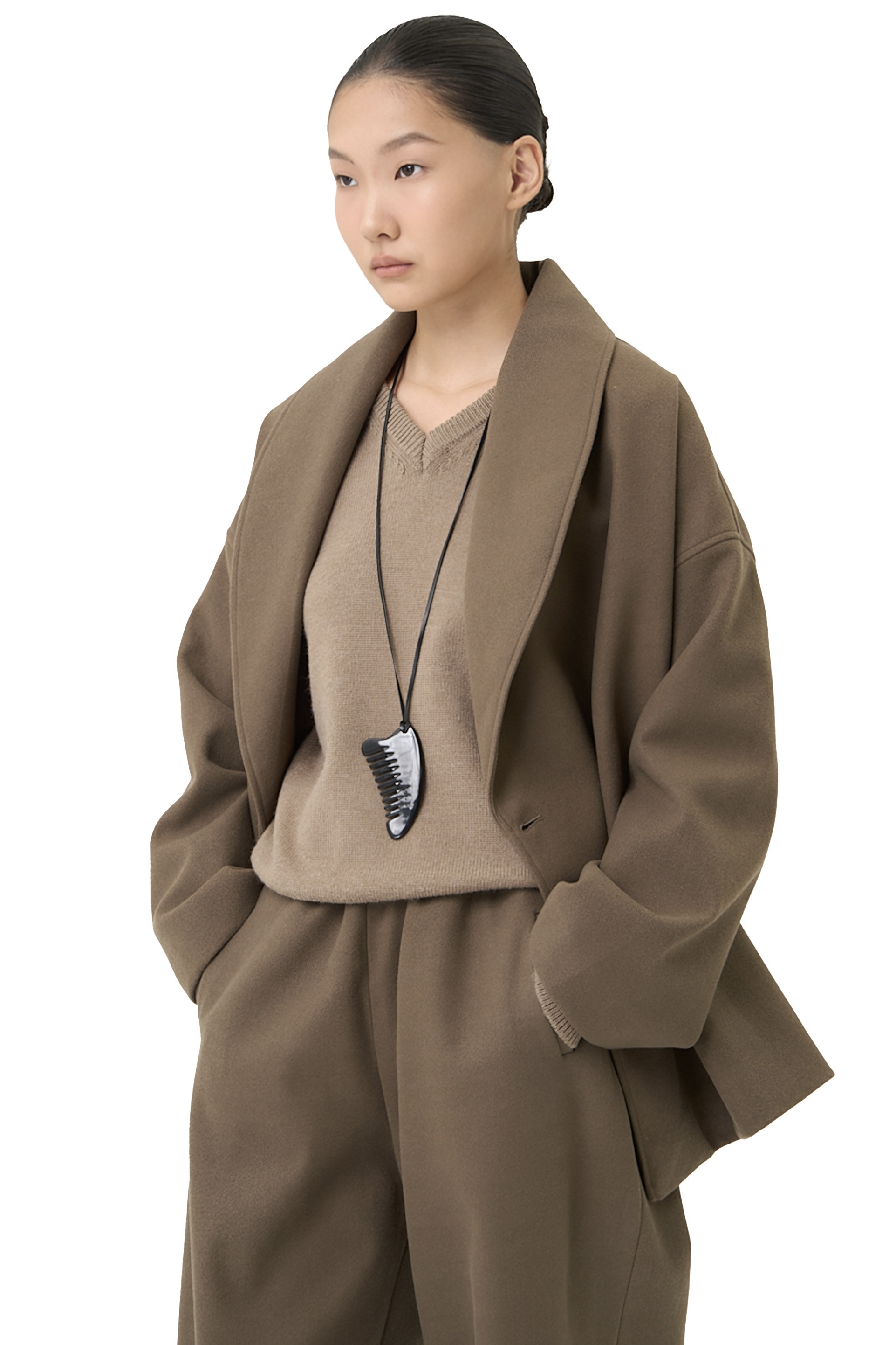 HARBIN JACKET - BROWN