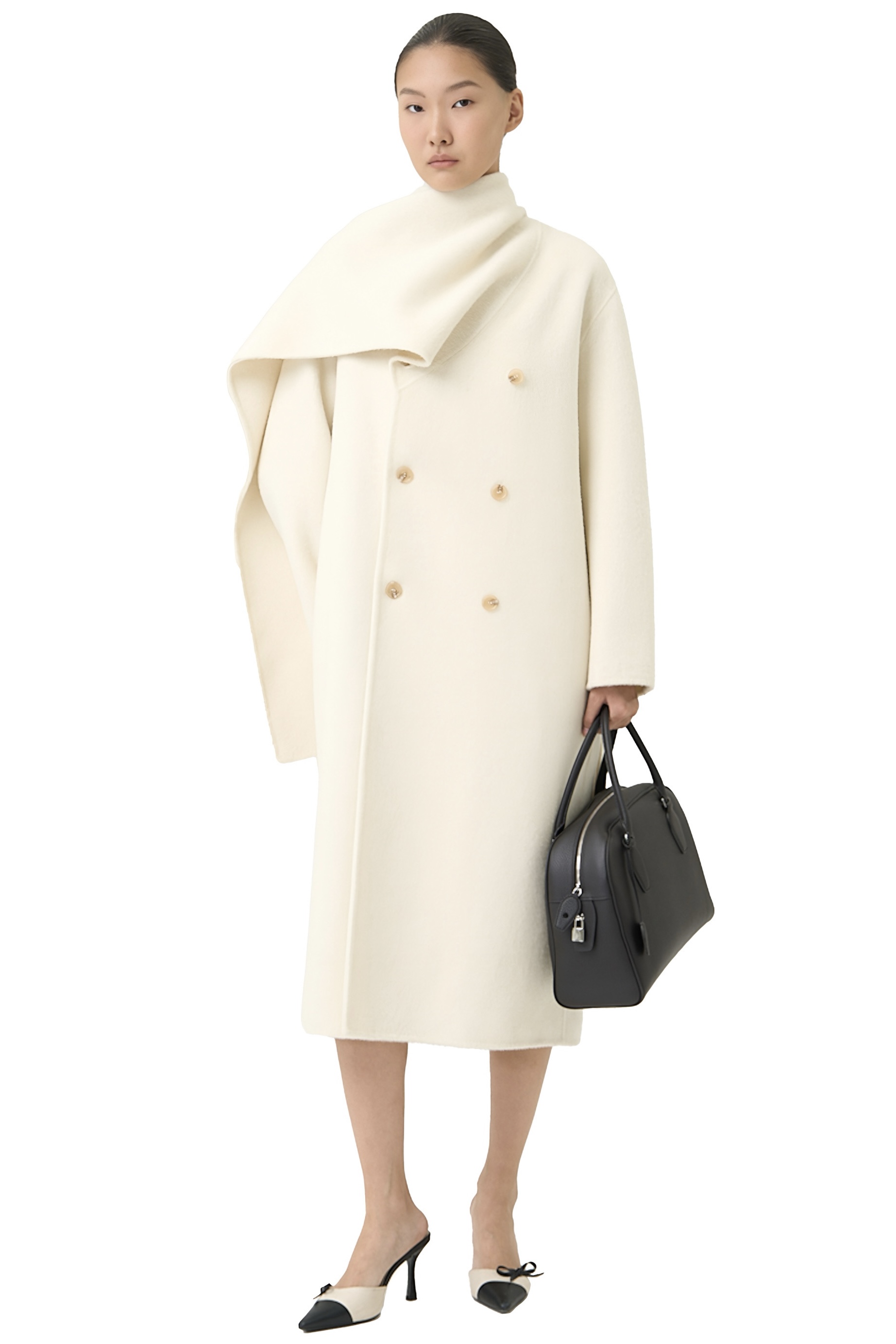 ONDINE COAT - CREAM