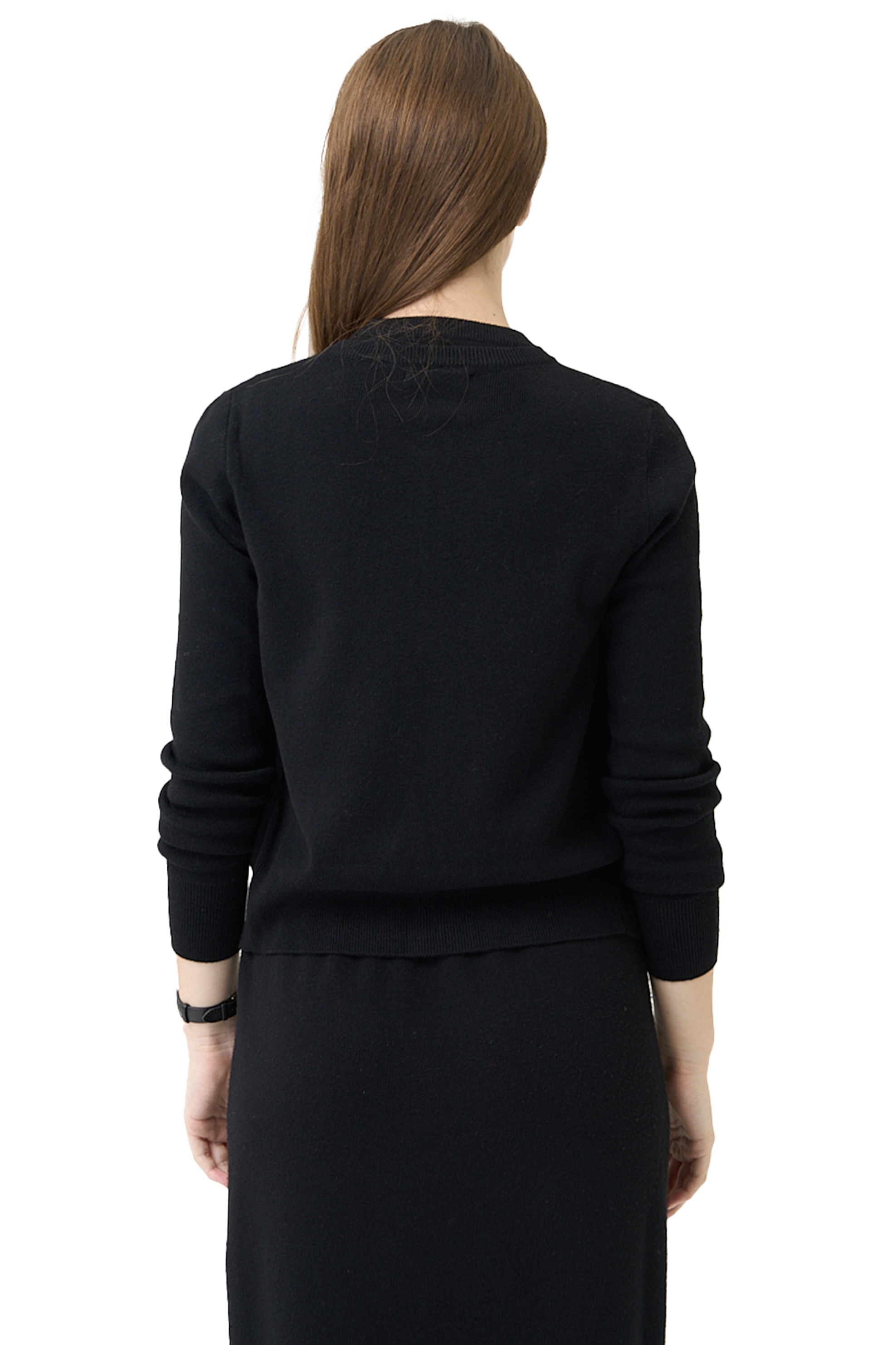 AMANU CARDIGAN - BLACK