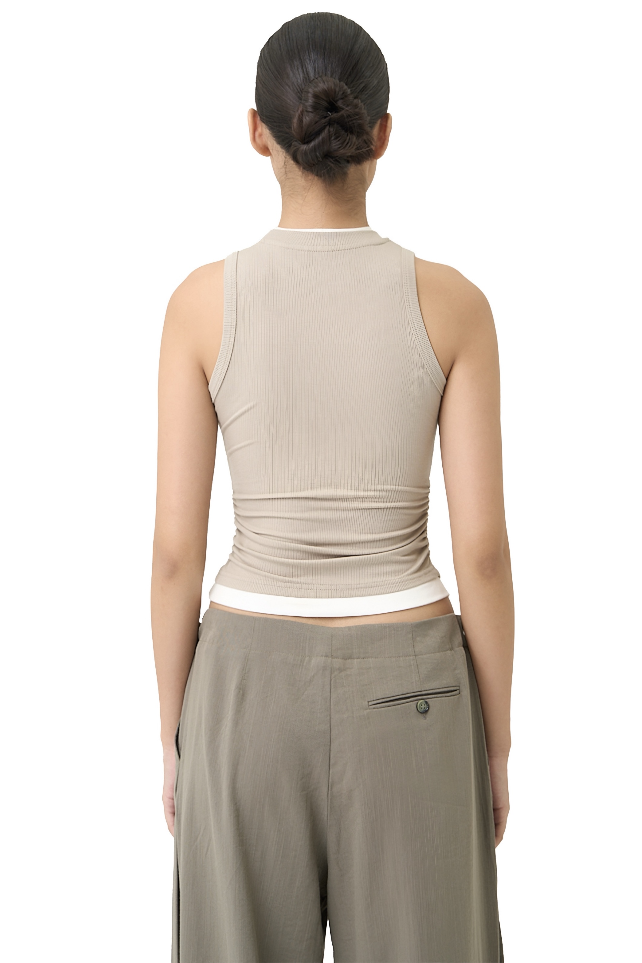 MASY TANK - TAUPE