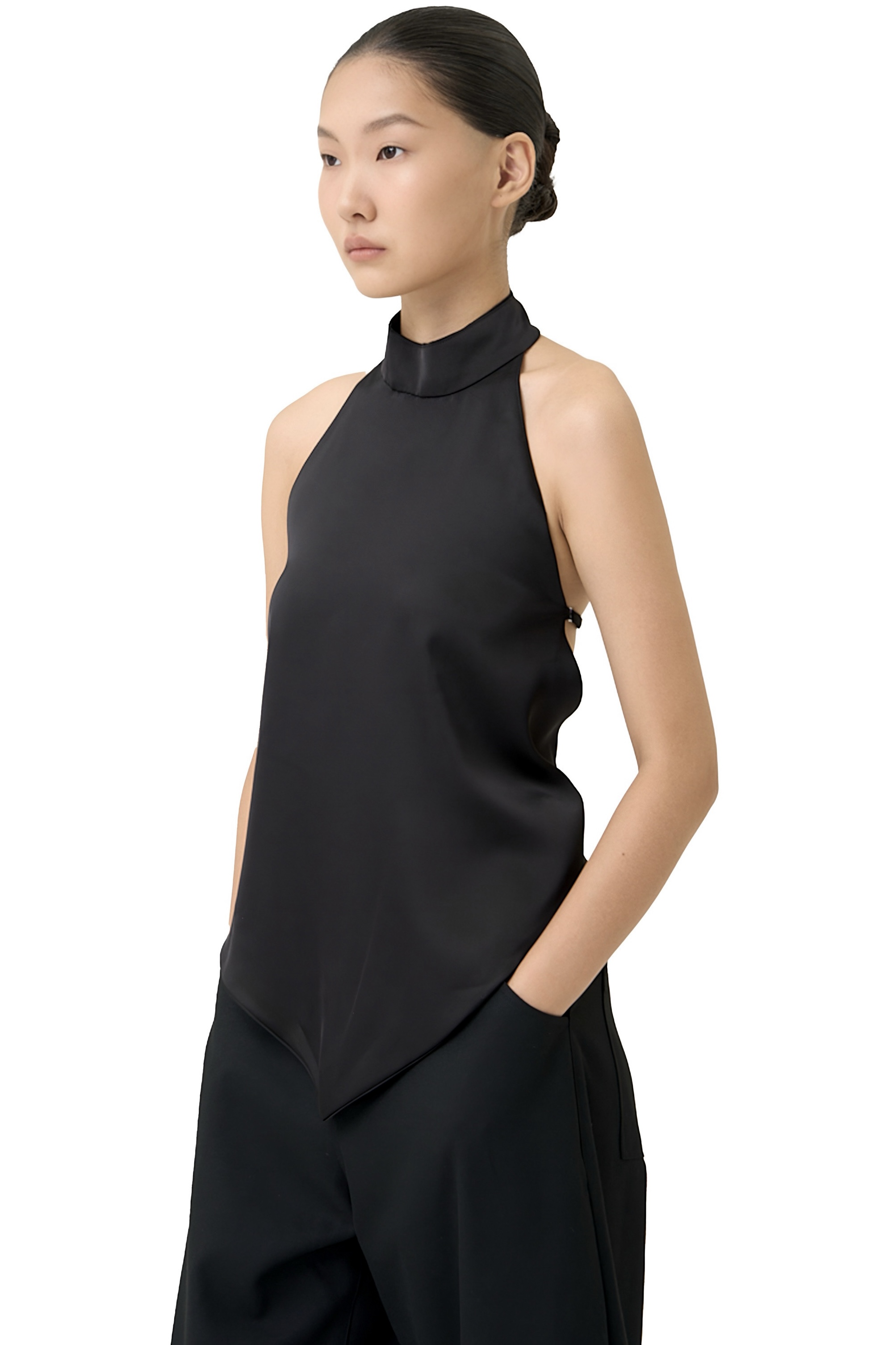 ARORA TOP - BLACK