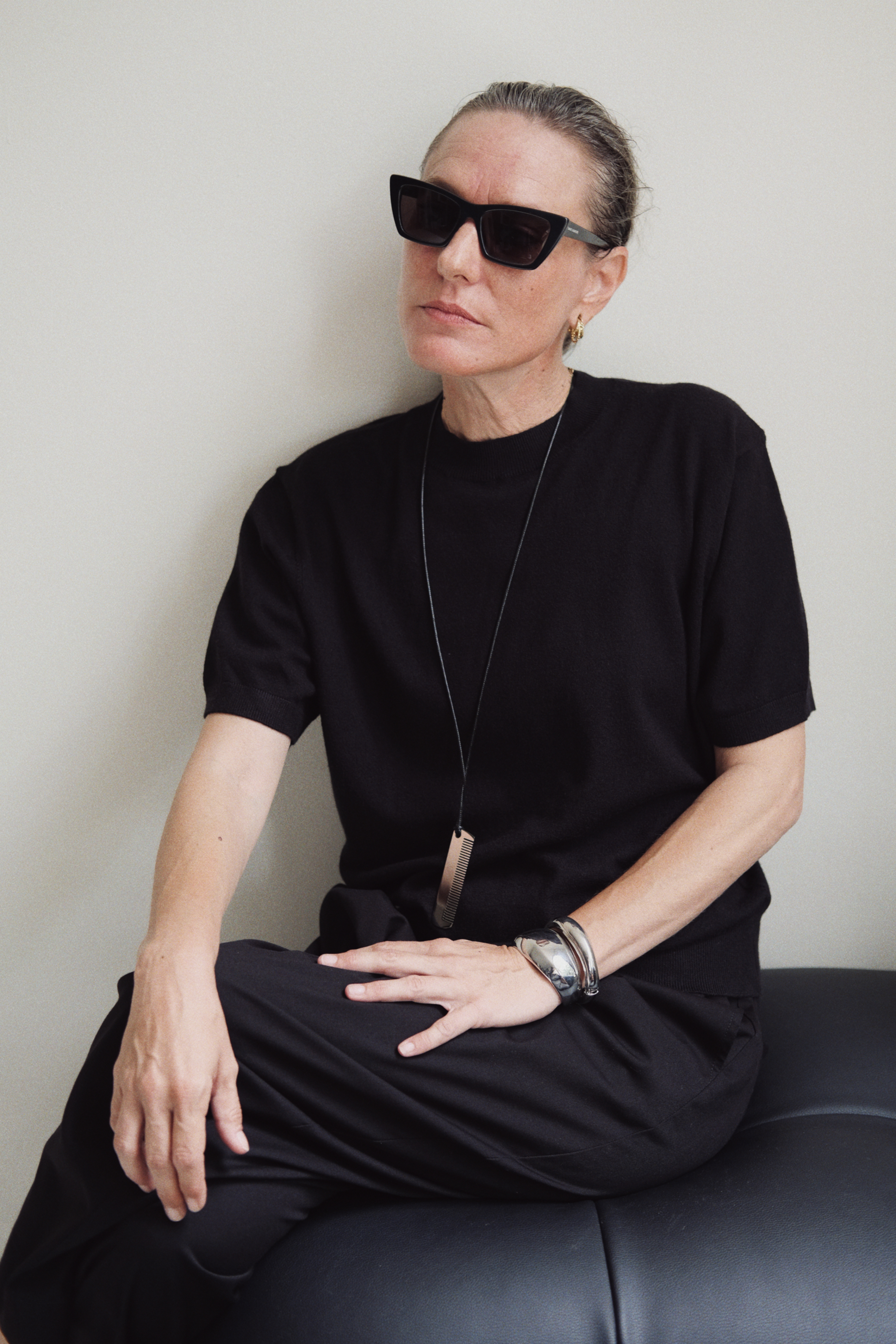 NILES TOP - BLACK