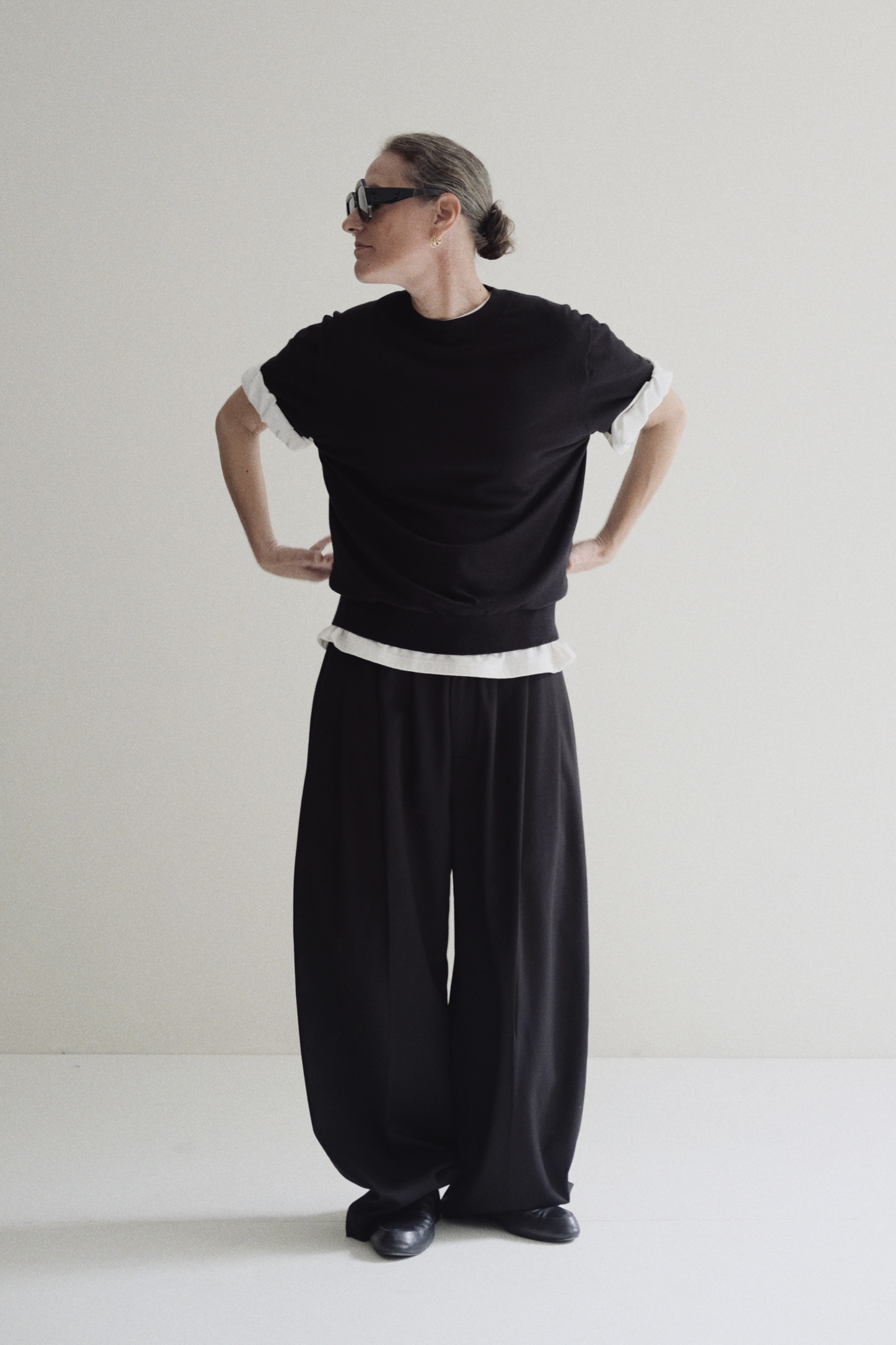 NILES TOP - BLACK