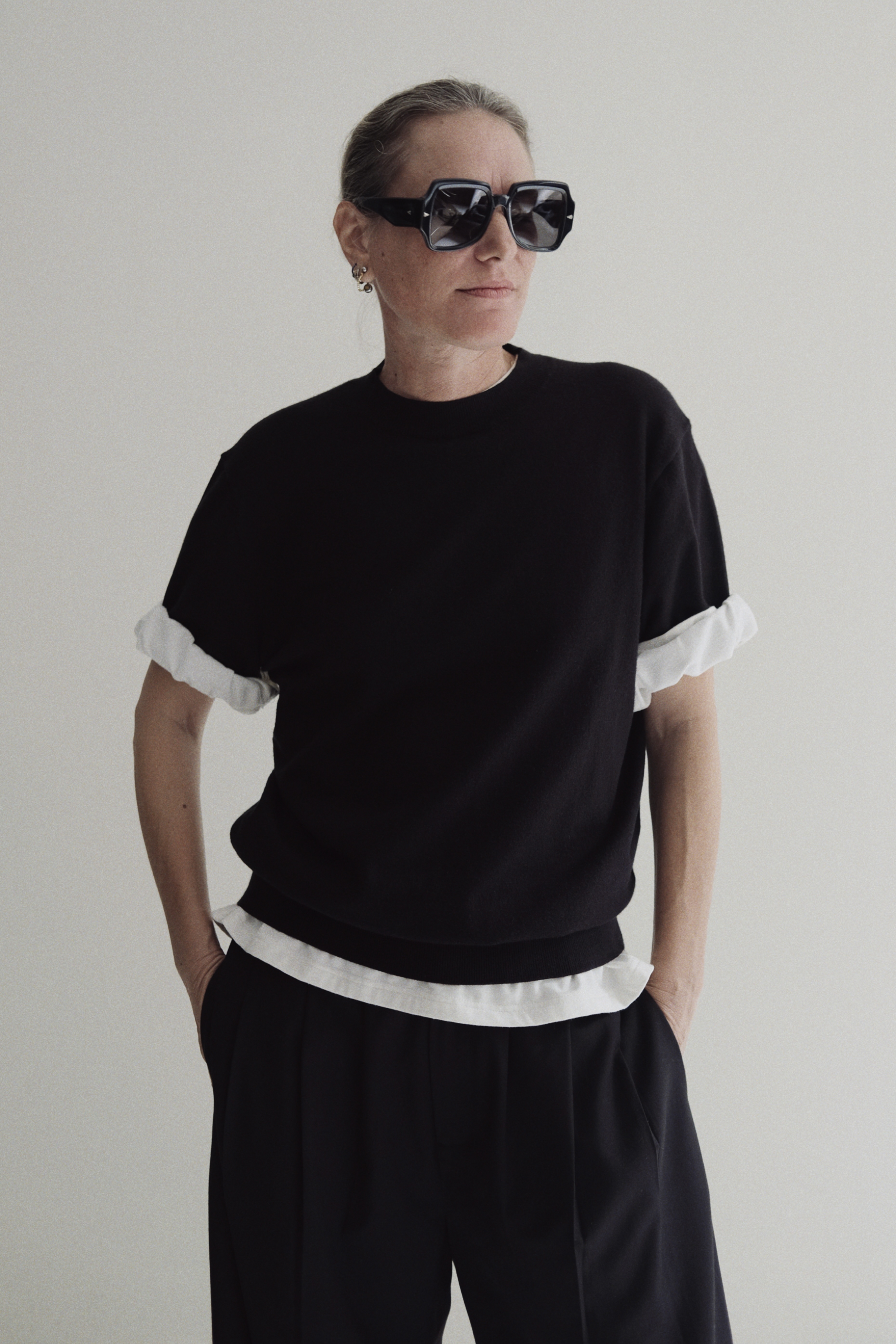 NILES TOP - BLACK