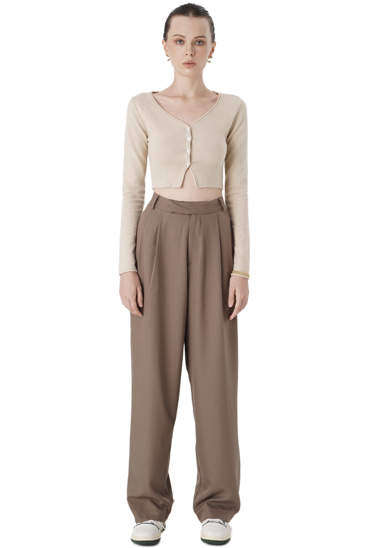 CHRISTIE TROUSER - TAUPE