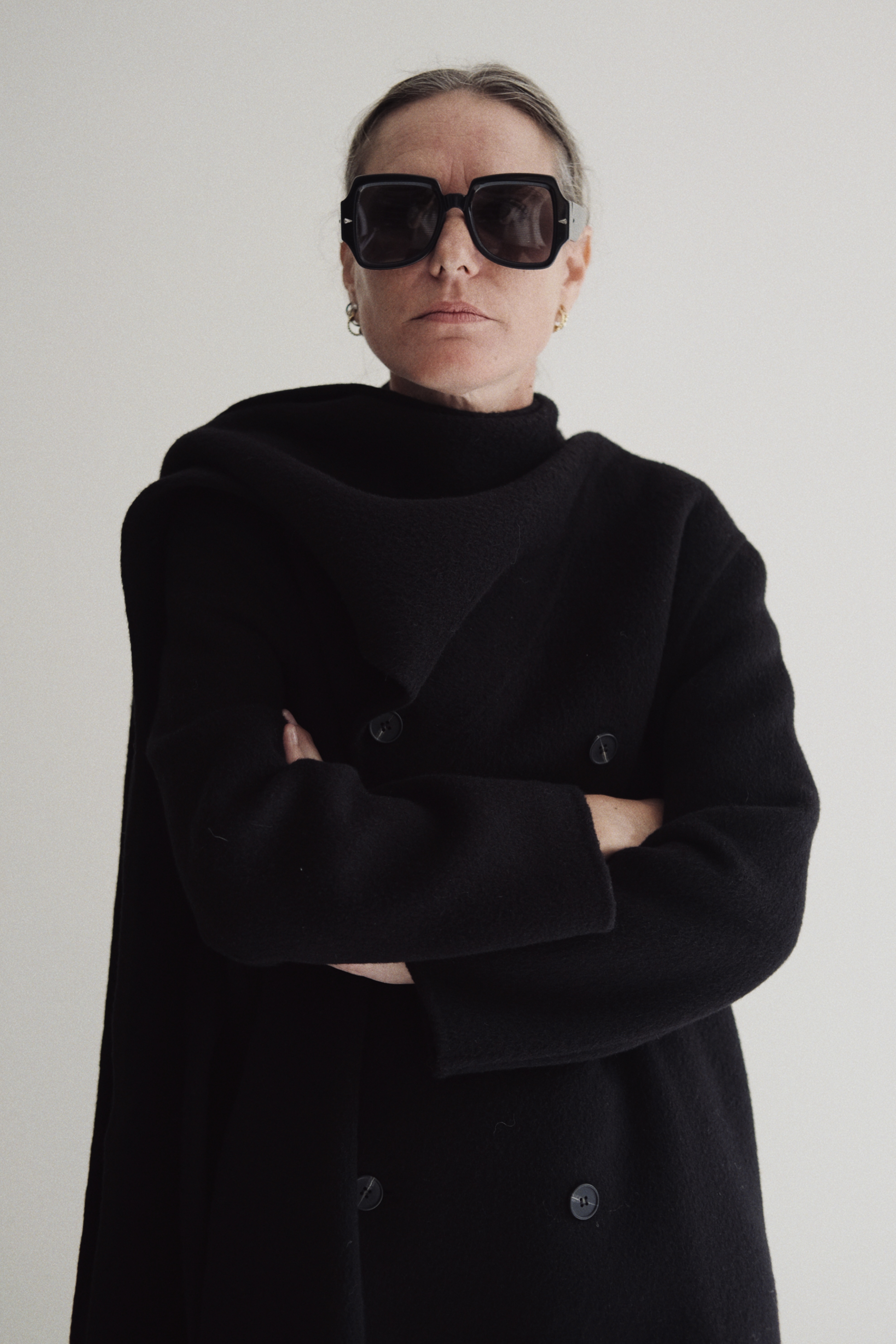 ONDINE COAT - BLACK